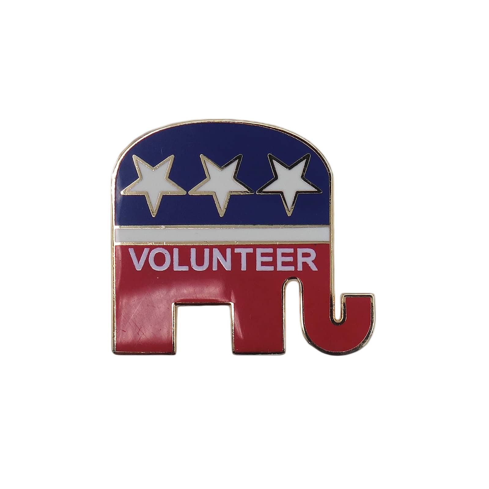 アメリカ合衆国 共和党 VOLUNTEER ピンズ