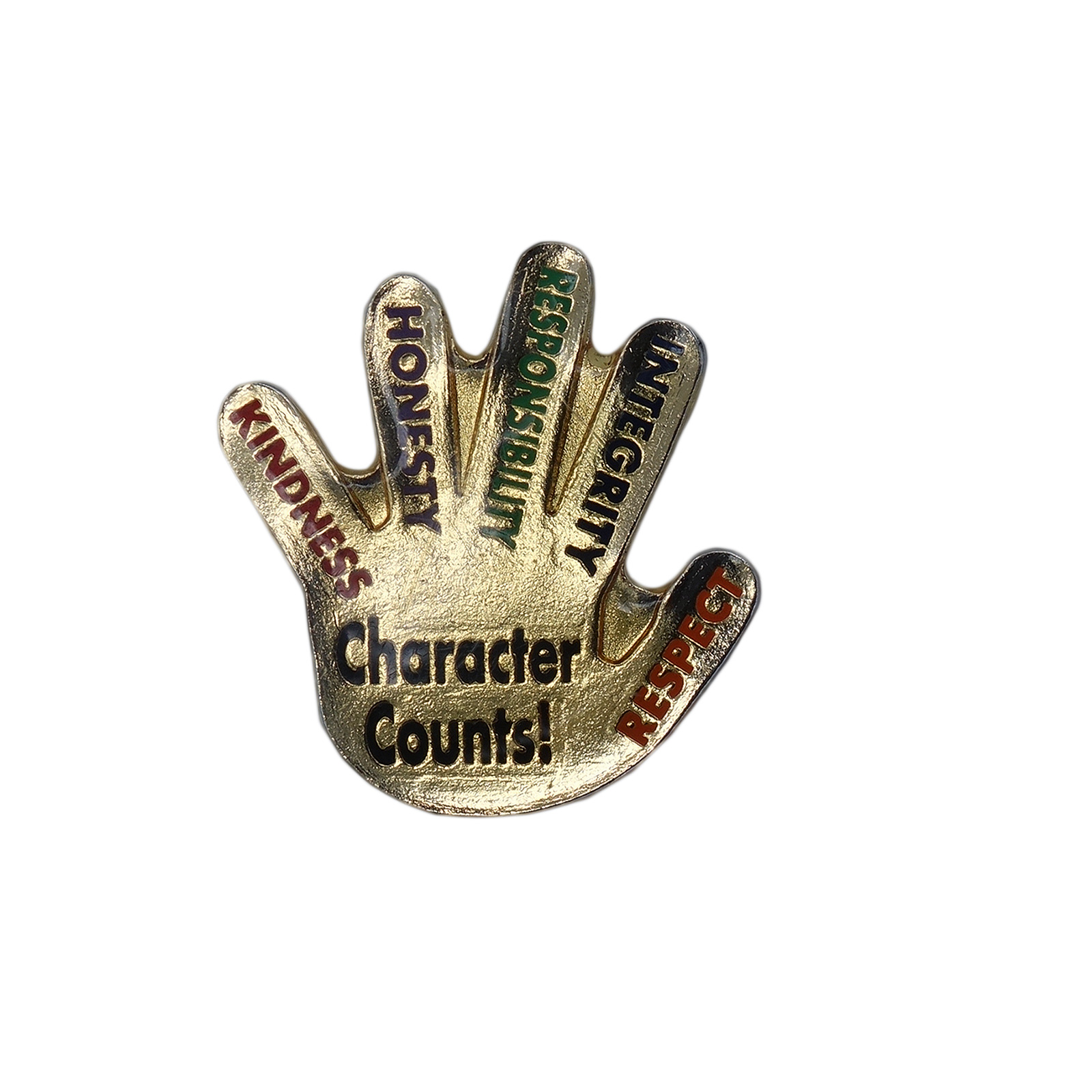 Character Counts! 手型 ピンズ