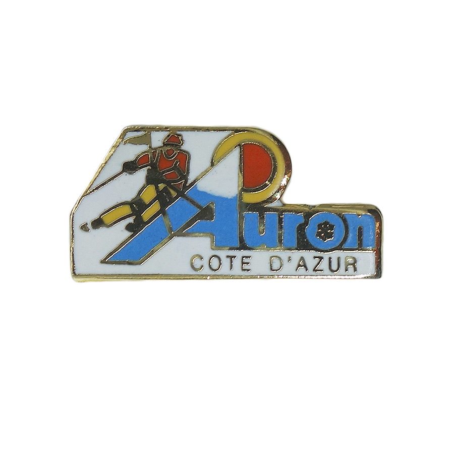 Auron COTE D'AZUR スキー場 ピンズ