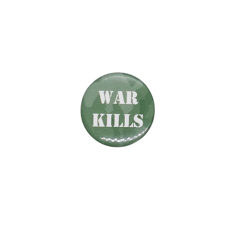 WAR KILLS 缶バッジ バッチ 迷彩