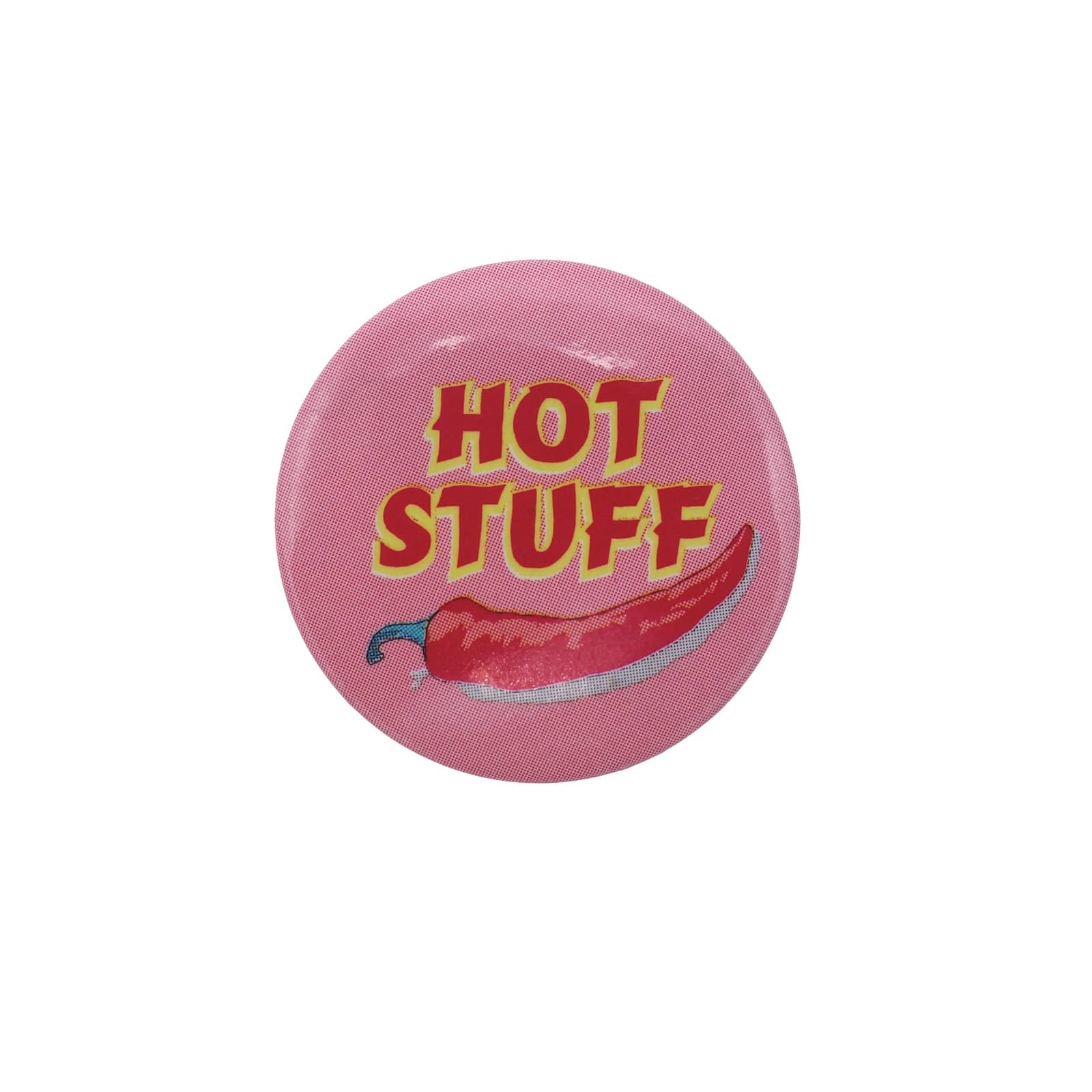 HOT STUFF トウガラシ チリ 缶バッジ バッチ