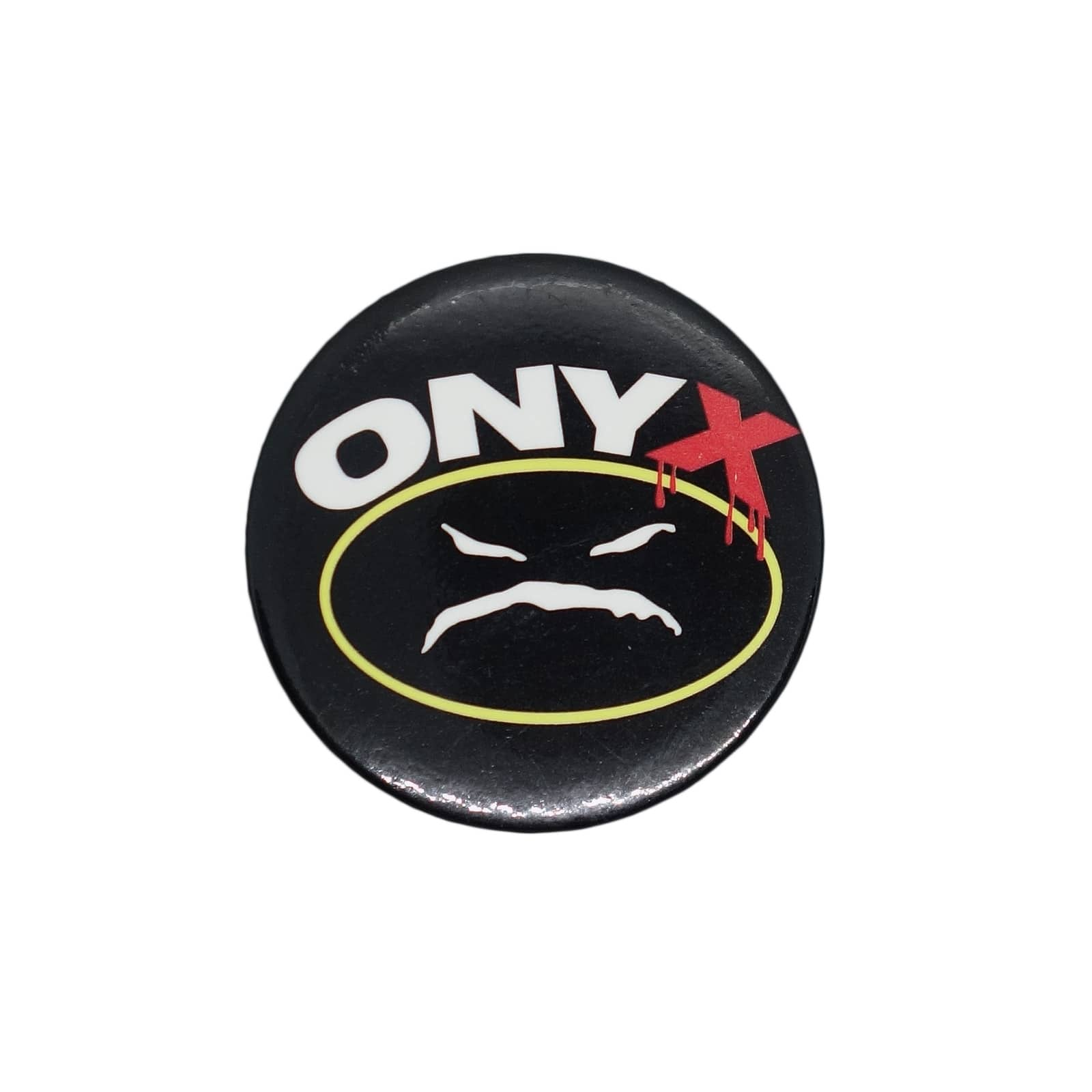 ONYX オニクス 缶バッジ バッチ ハードコア ヒップホップグループ 1994 USA製