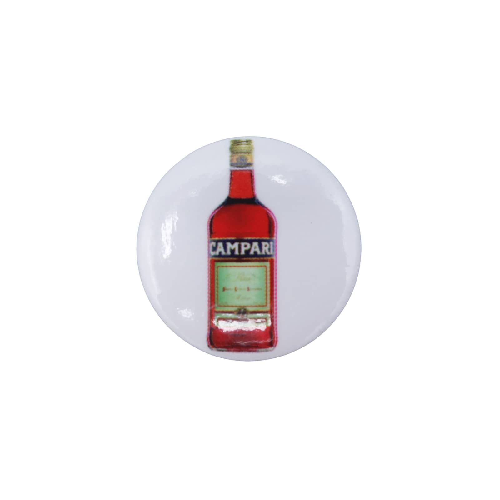 リキュール お酒 CAMPARI 缶バッジ カンパリ