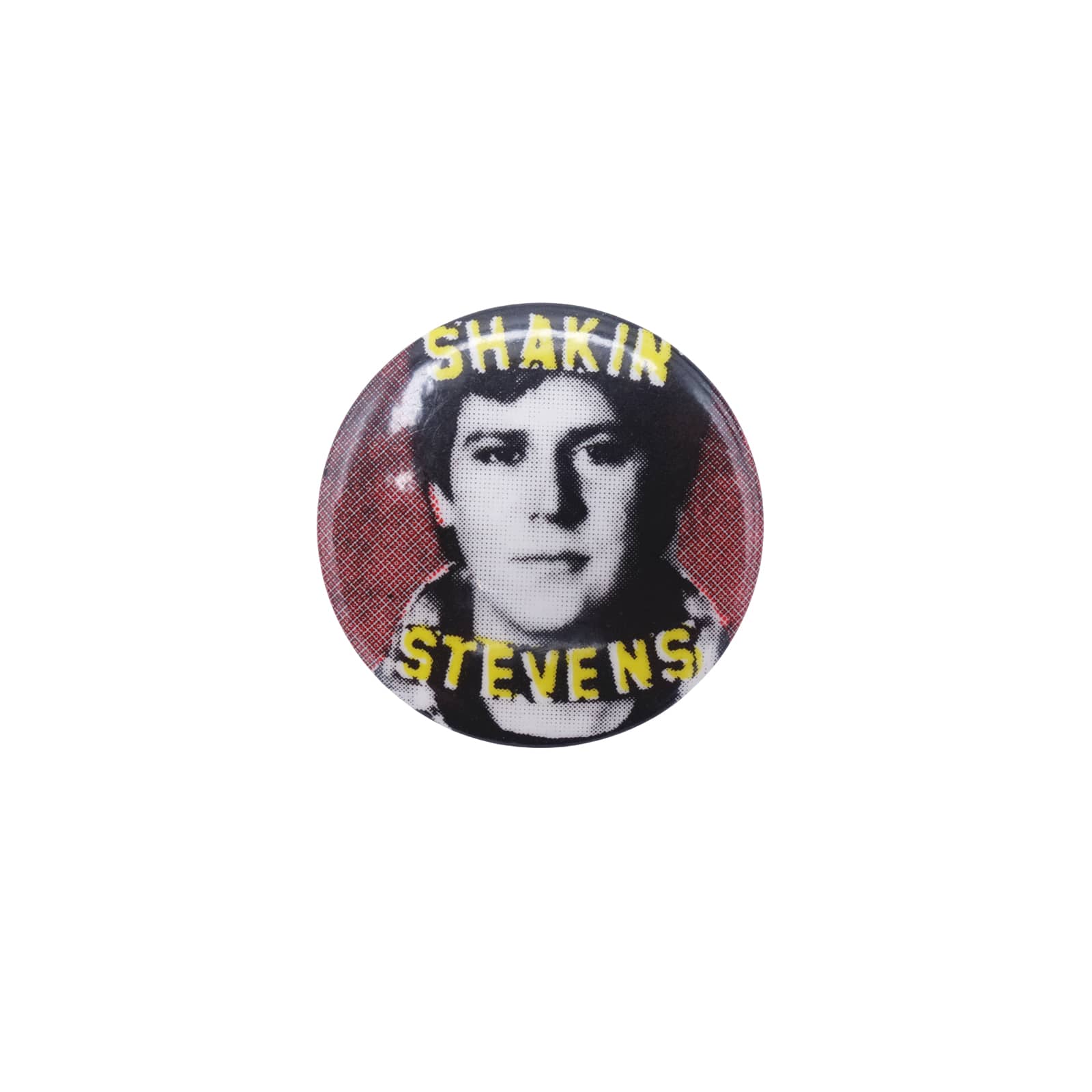 ロックンロール ミュージシャン SHAKIN STEVENS 缶バッジ