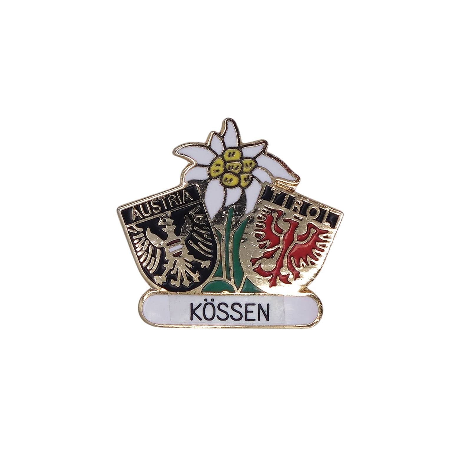 KOSSEN オーストリア ケセン ピンズ 紋章 エーデルワイス 花