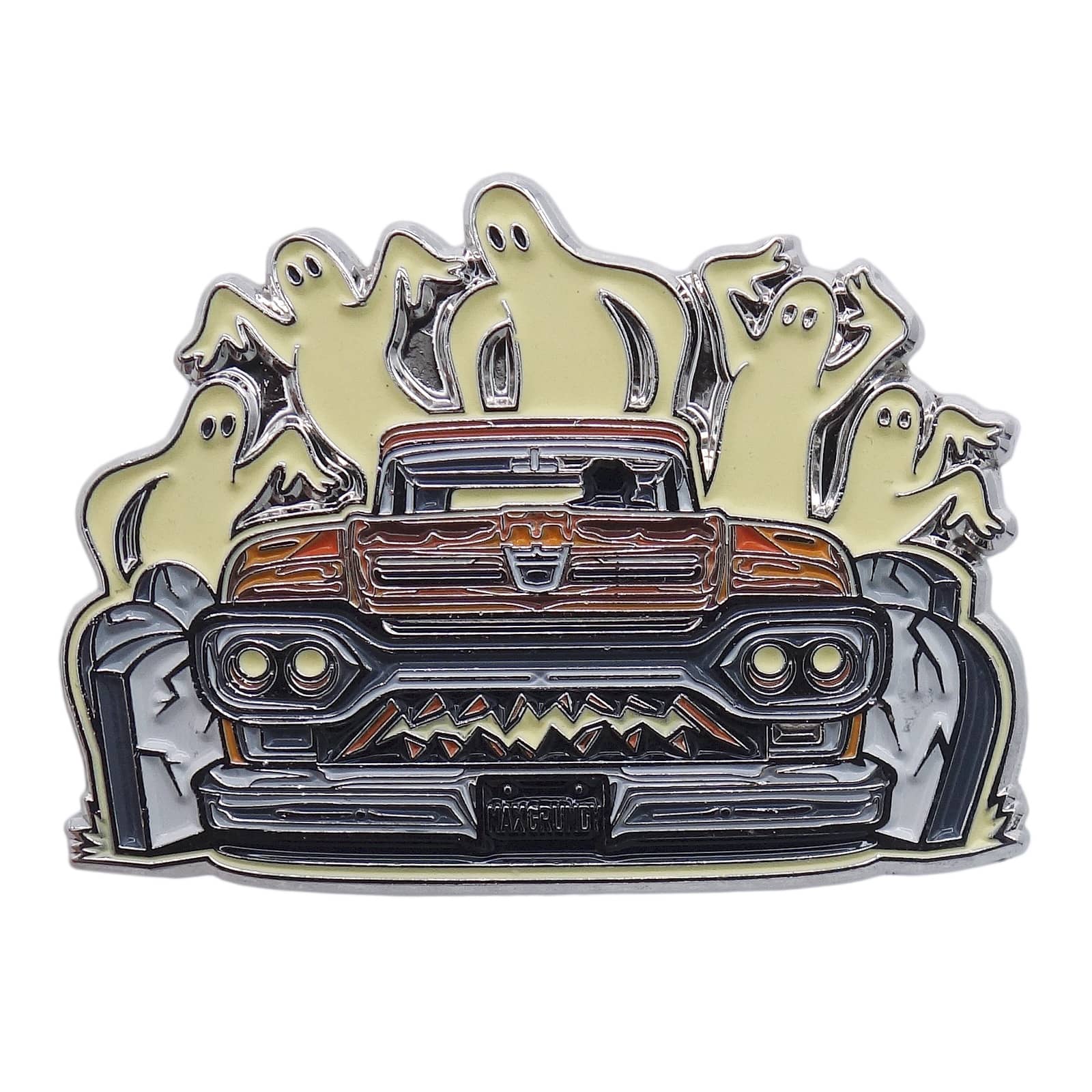 Max Grundy Design ピンズ HAUNTED PUMPKIN