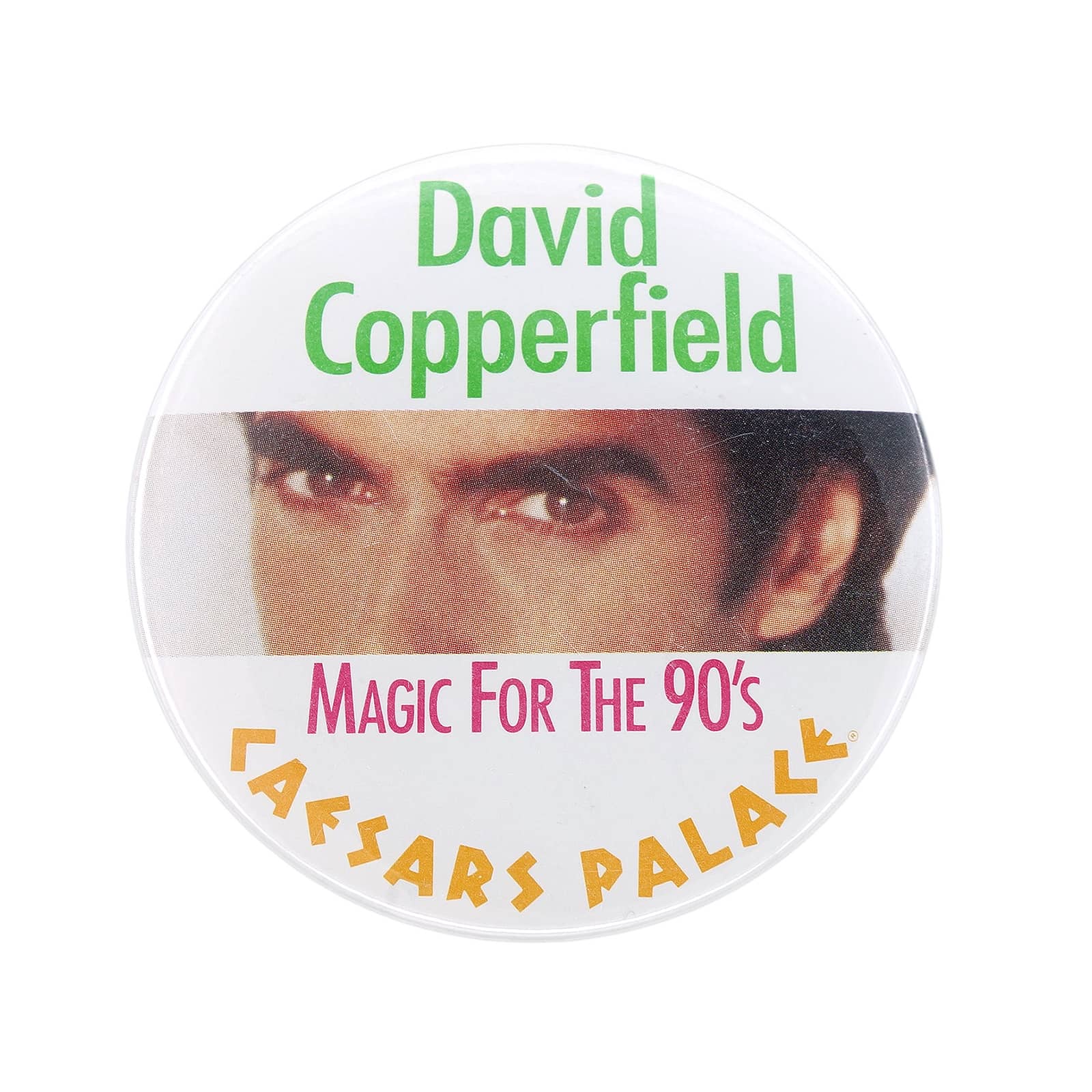 David Copperfield デビッド・カッパーフィールド 缶バッジ マジシャン