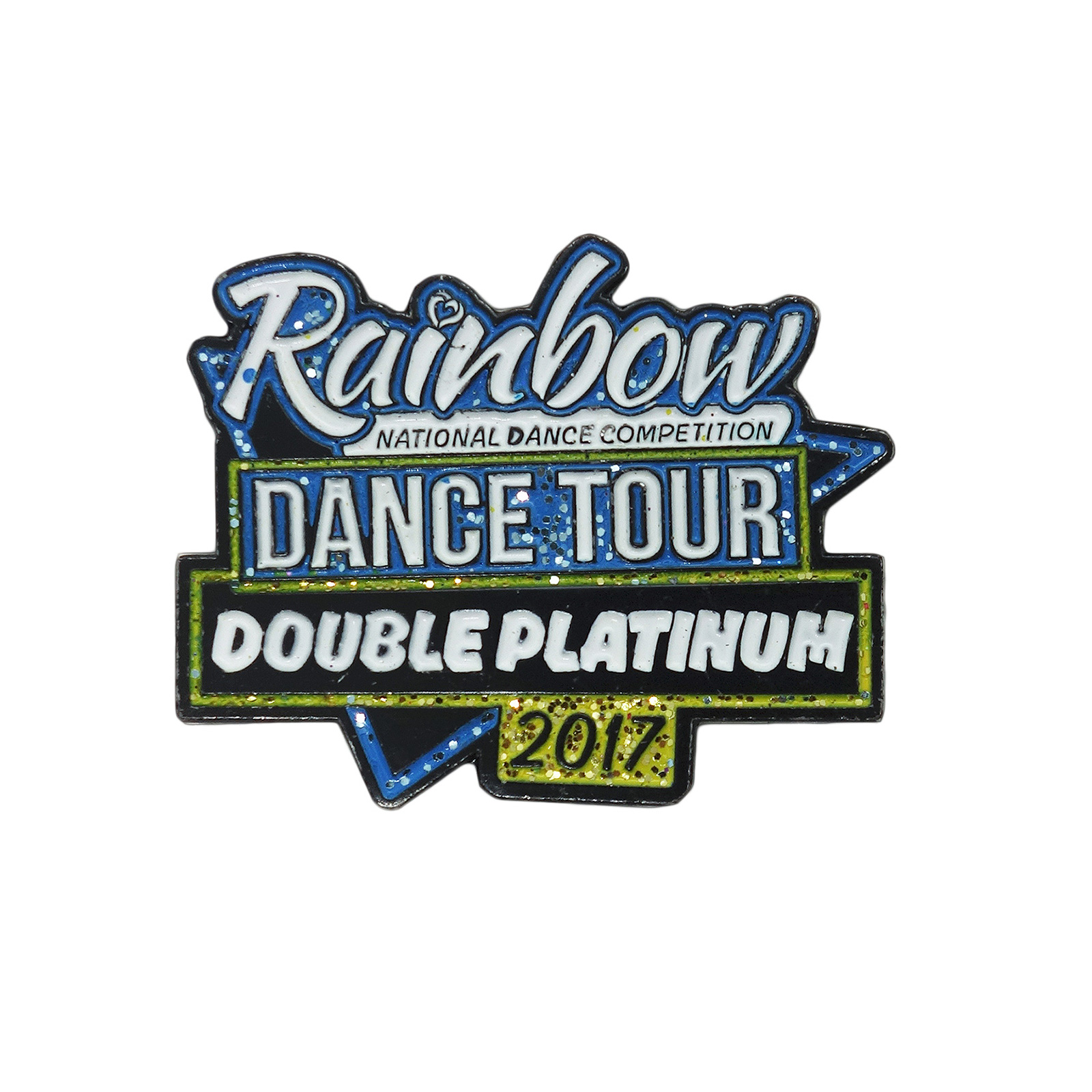 Rainbow National Dance Competition ピンズ ダンス 留め具付き