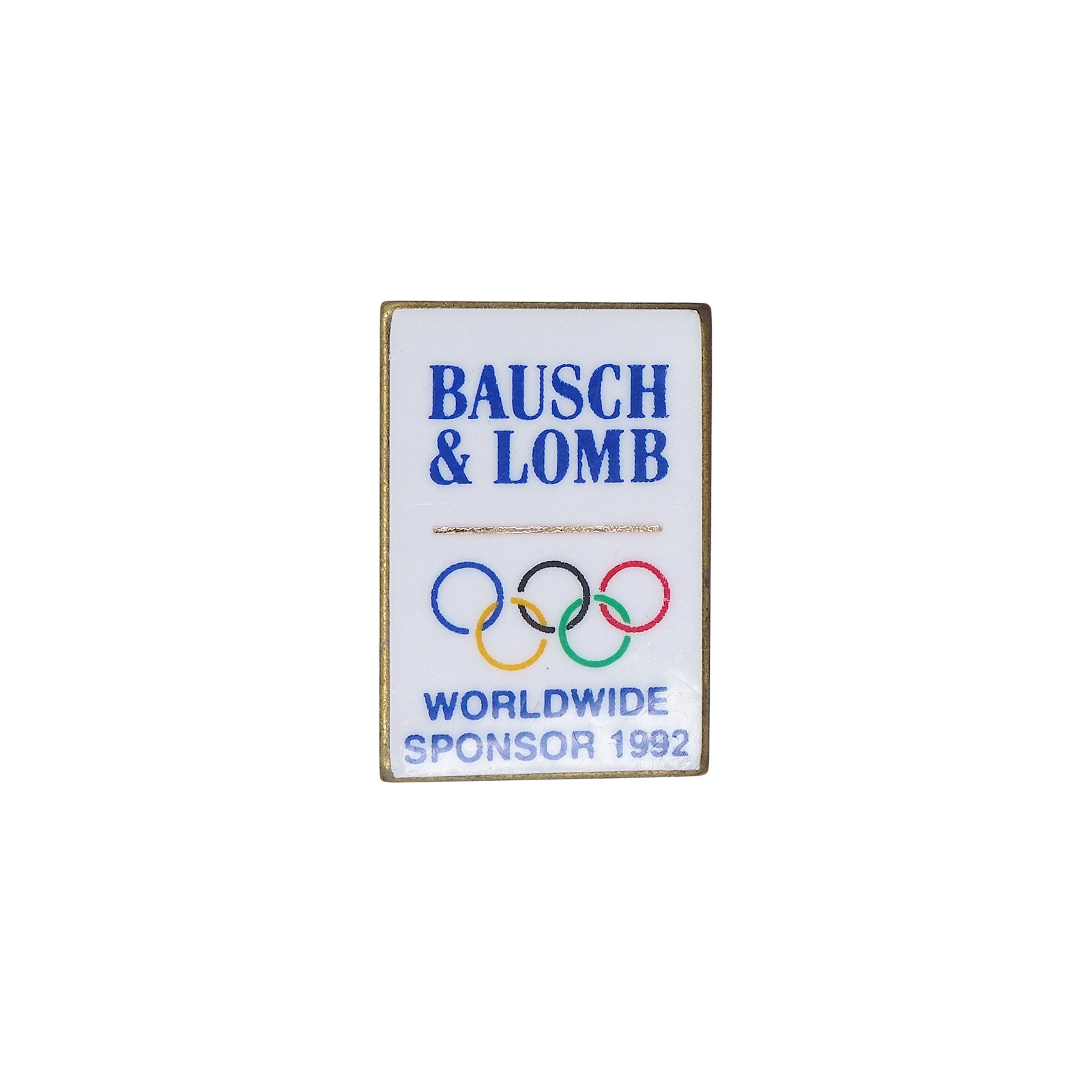 BAUSCH & LOMB オリンピック スポンサー ピンズ 五輪