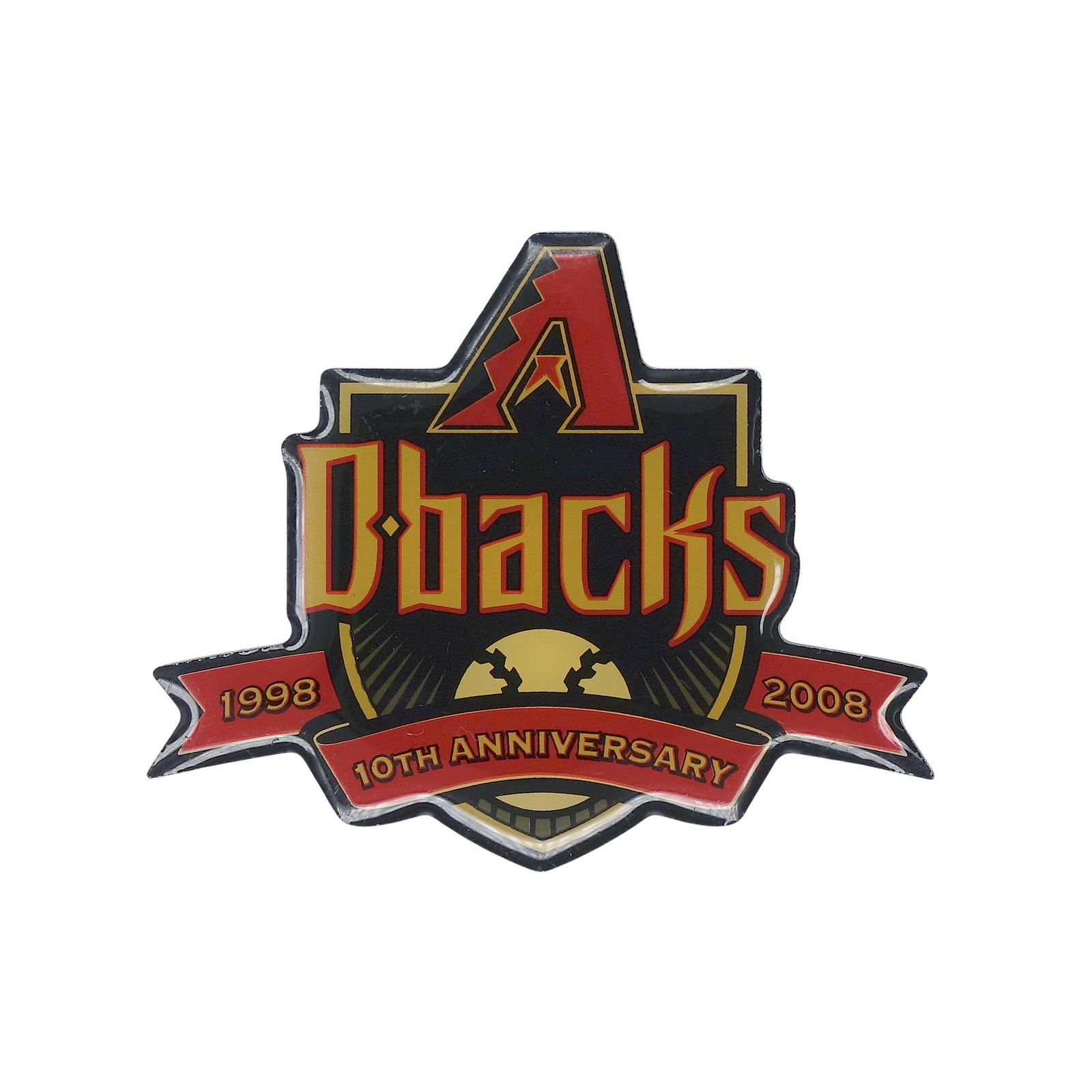 MLB アリゾナ・ダイヤモンドバックス 球団創設10周年 ピンズ 野球 メジャー D-backs