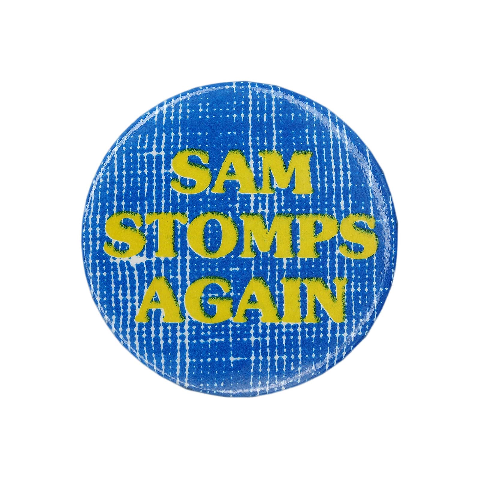 SAM STOMPS AGAIN 缶バッジ