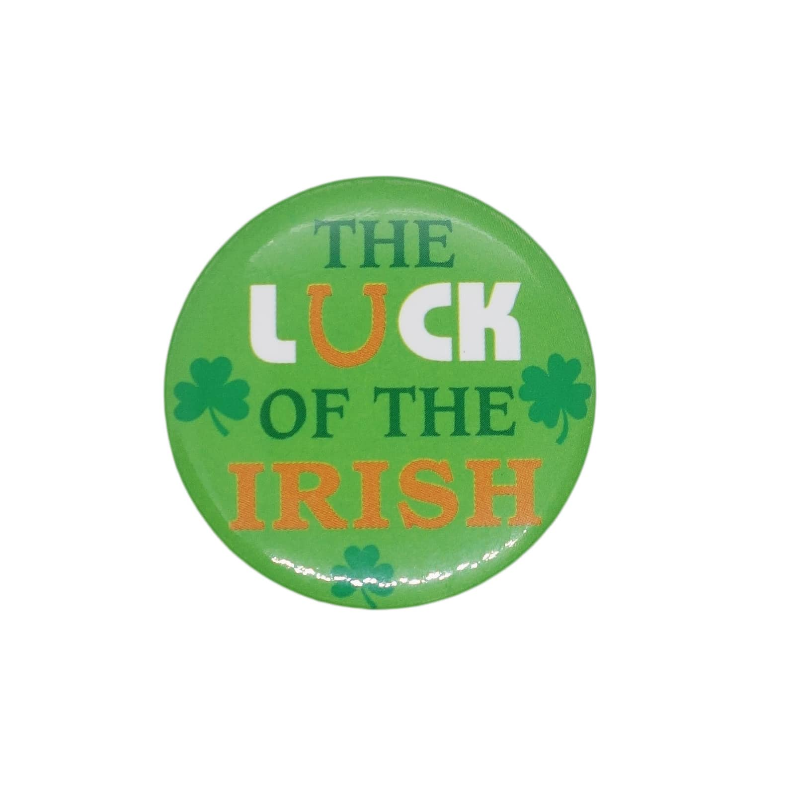 THE LUCK OF IRISH 缶バッジ バッチ