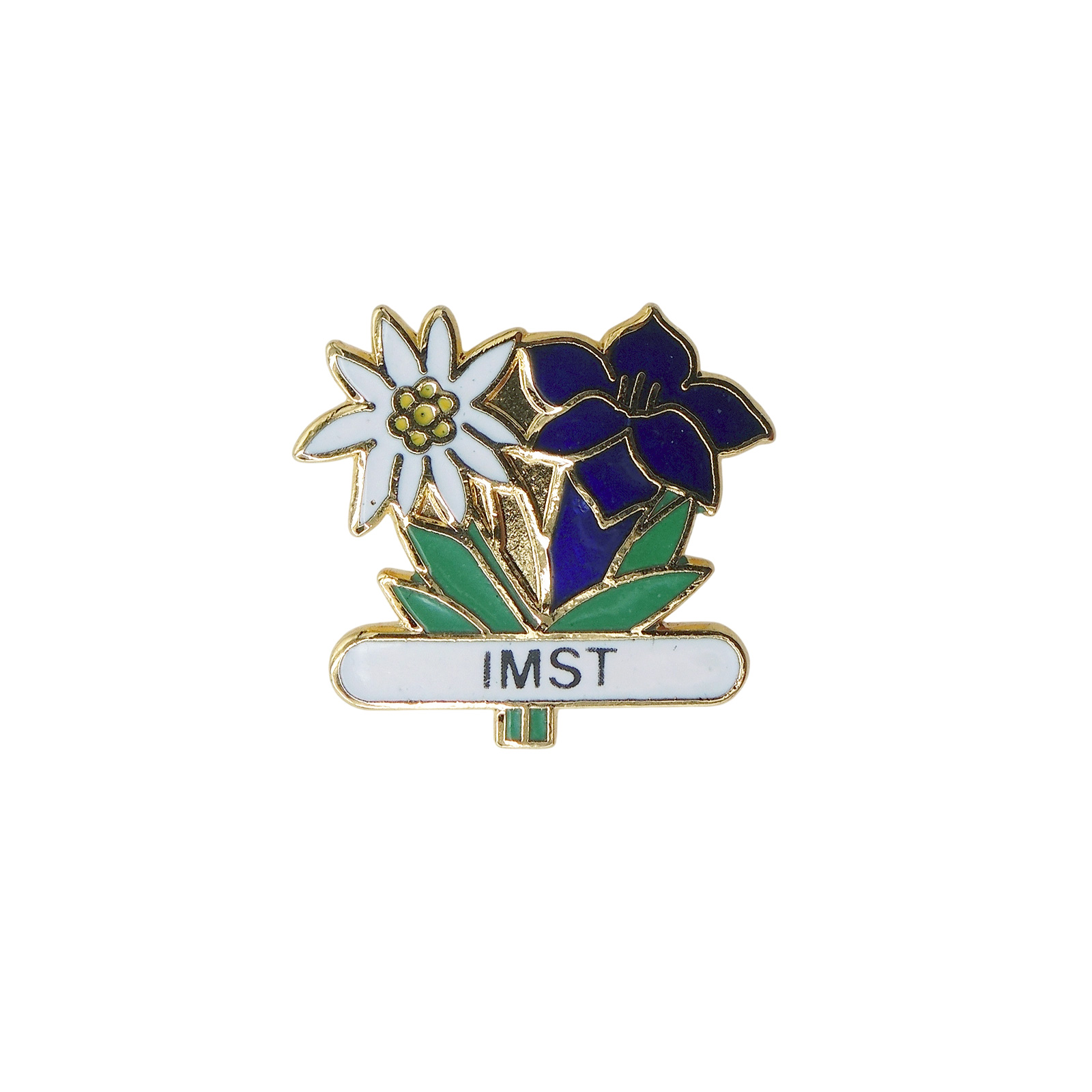 IMST オーストリア チロル州 イムスト ピンズ 花 エーデルワイス リンドウ