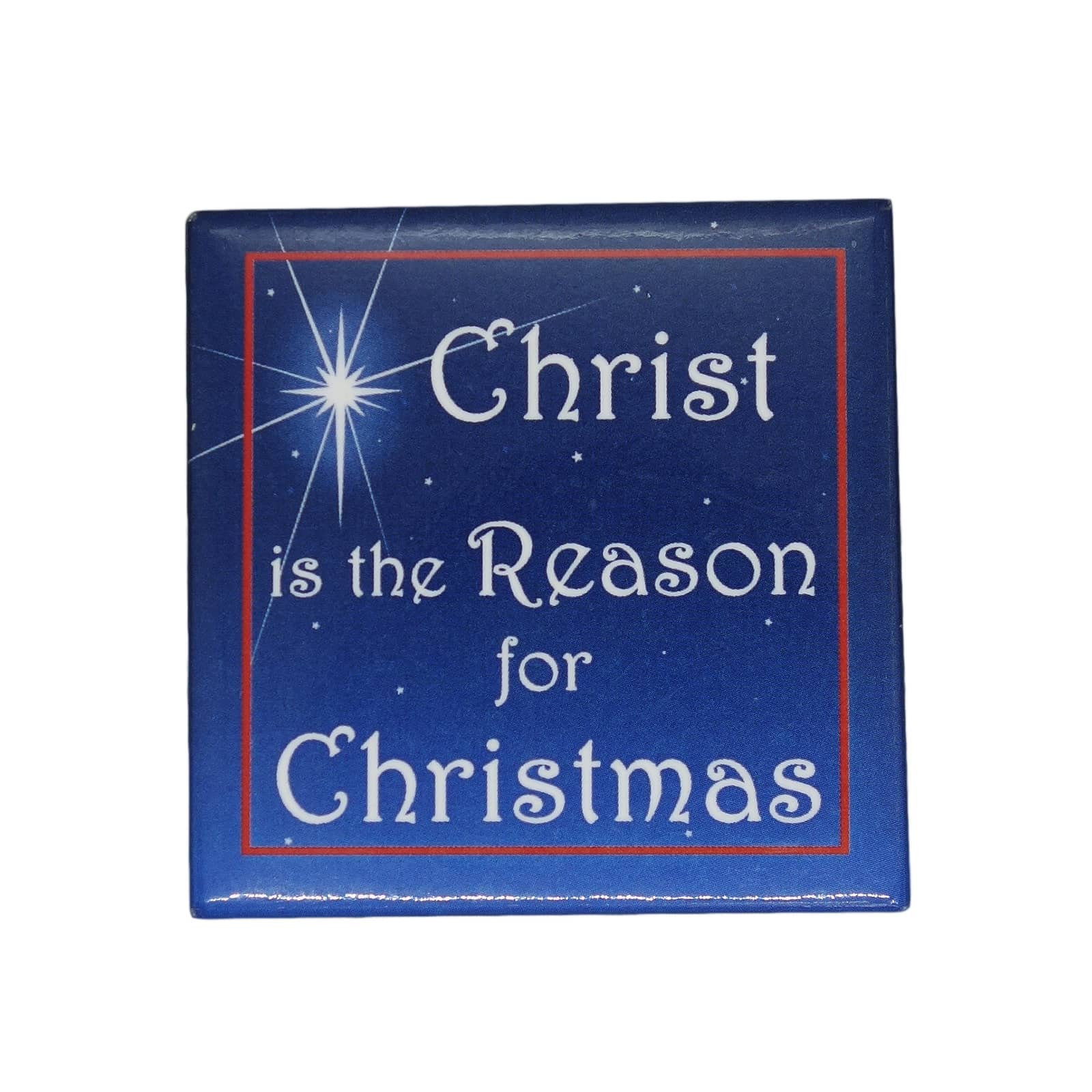 Christ is the Reason for Christmas 缶バッジ バッチ