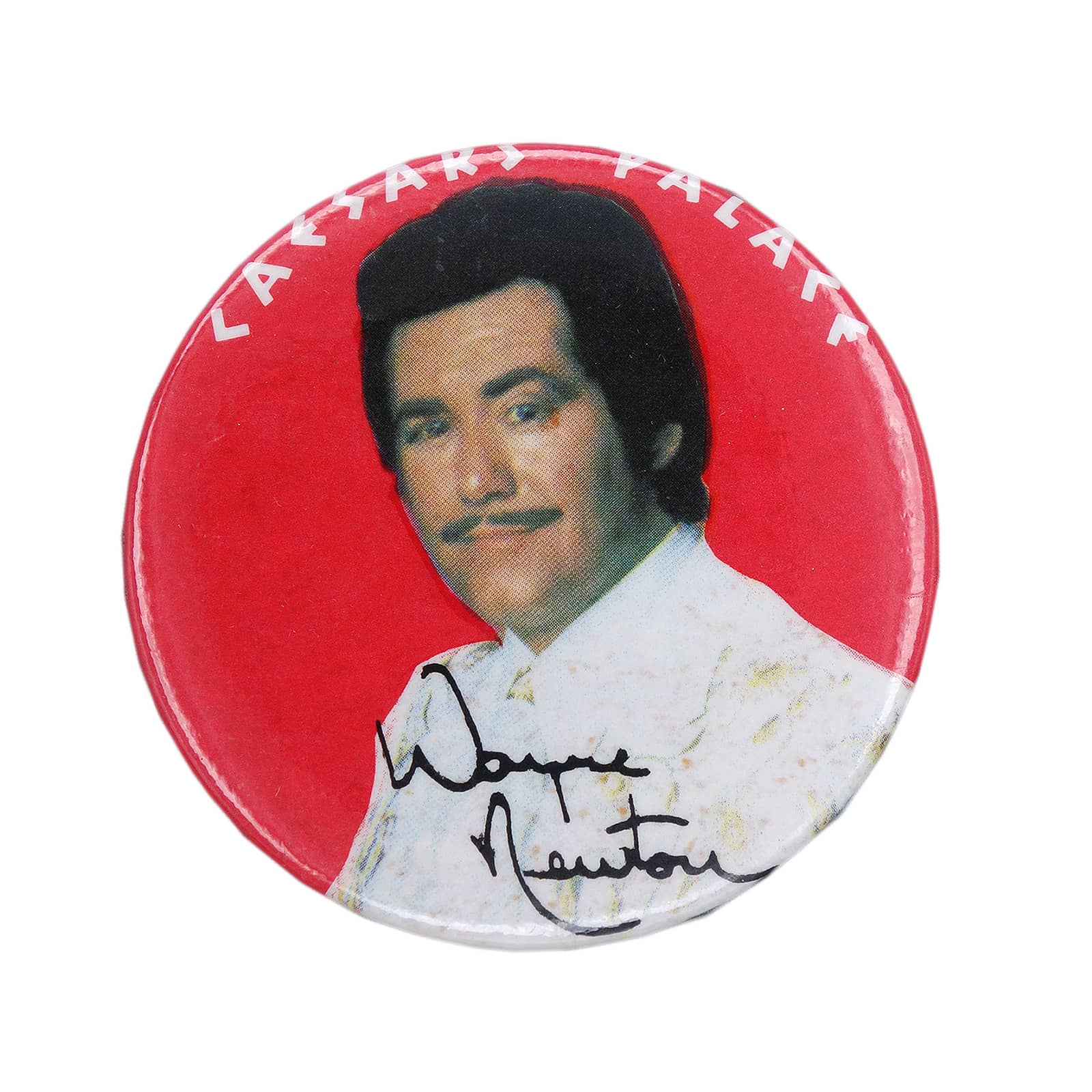 Wayne Newton ウェイン・ニュートン 缶バッジ 歌手 CAESARS PALACE