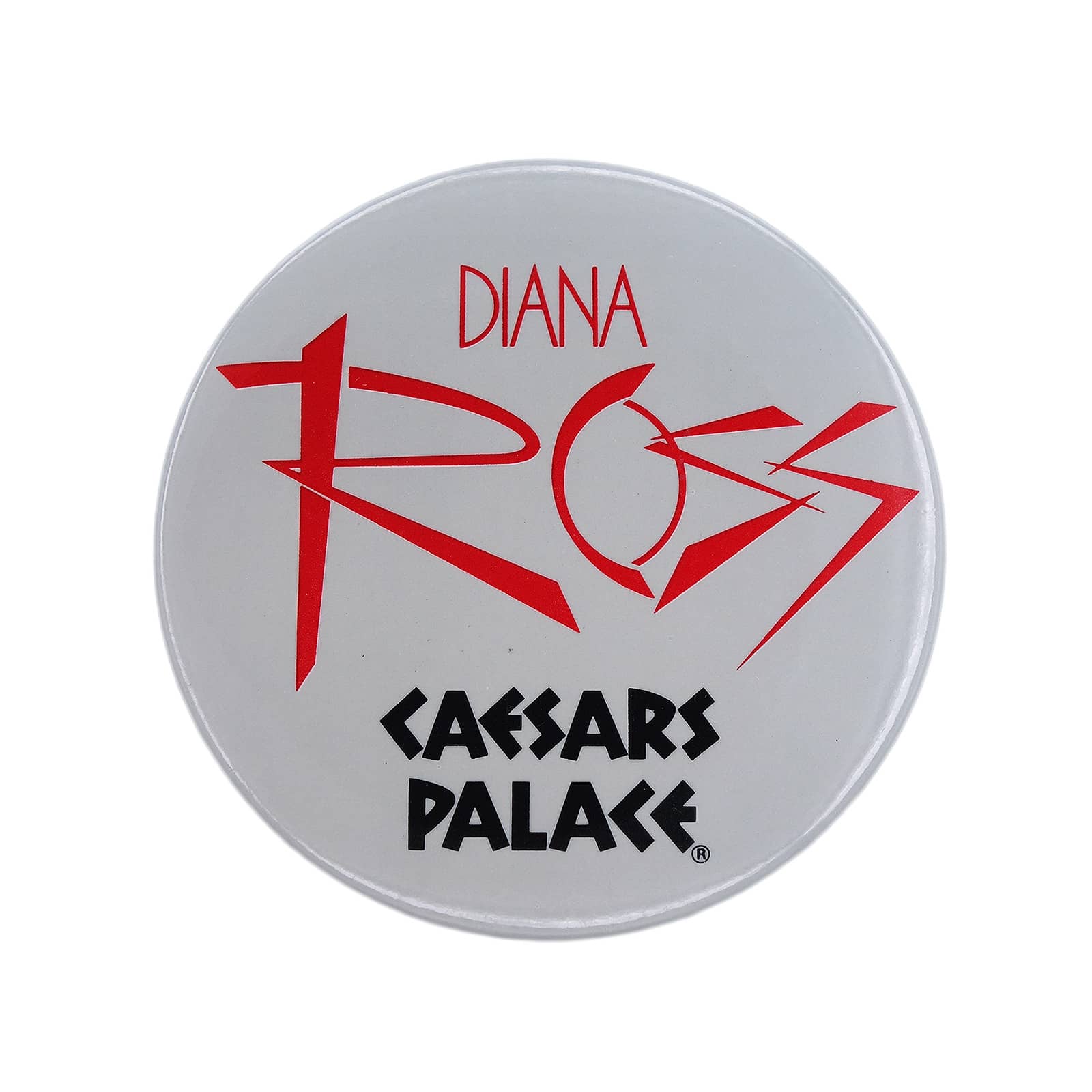 Diana Ross ダイアナ・ロス 缶バッジ 歌手 CAESARS PALACE
