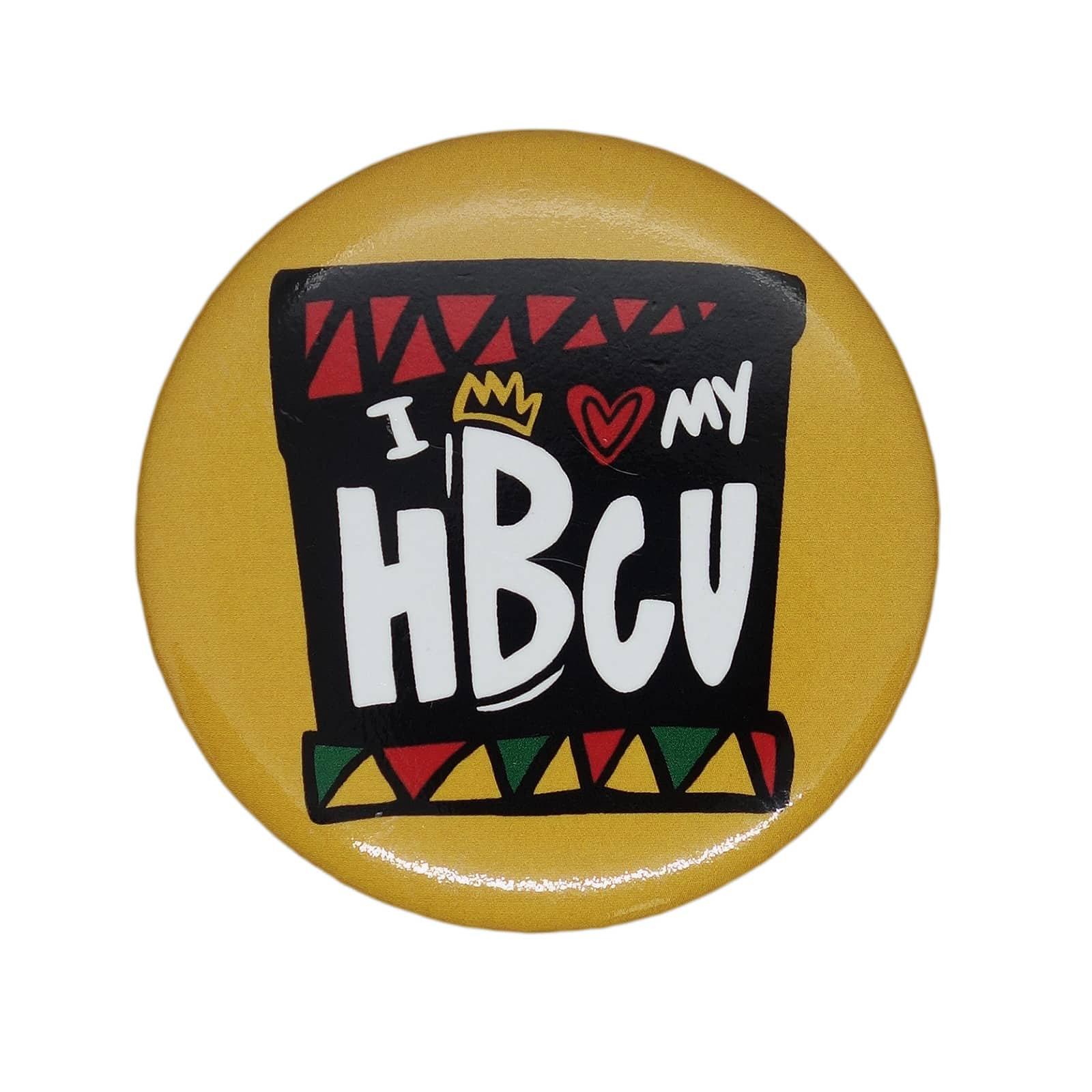 I Love My HBCU 缶バッジ バッチ