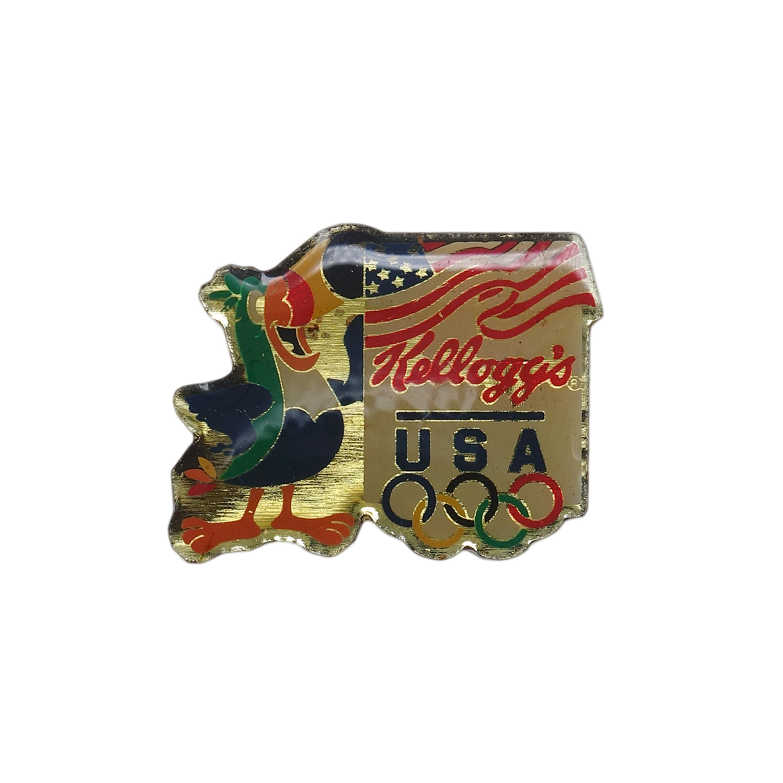 USA オリンピックスポンサー Kellogg's ピンズ 五輪 ケロッグ トゥーカン・サム