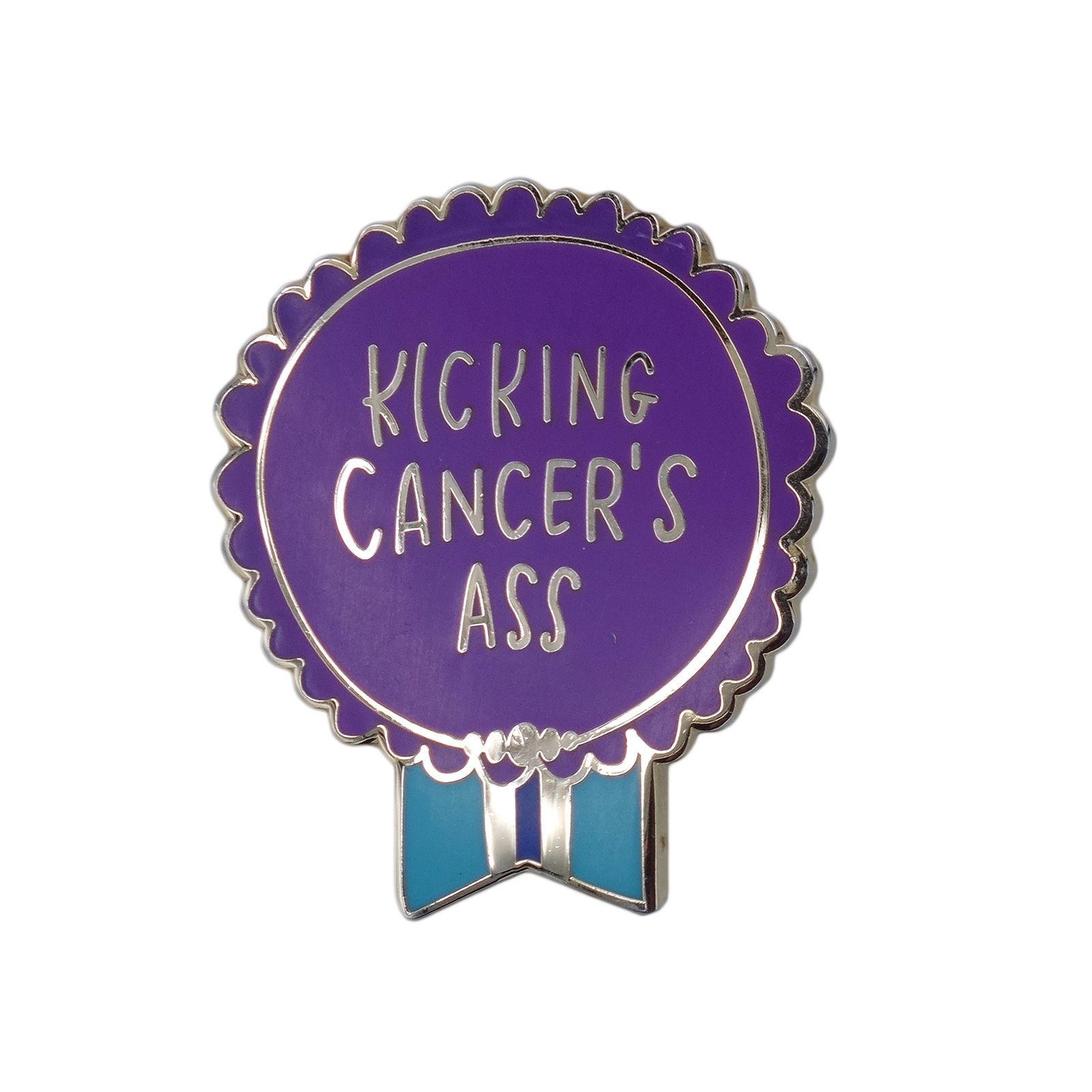 KICKING CANCER'S ASS ピンズ