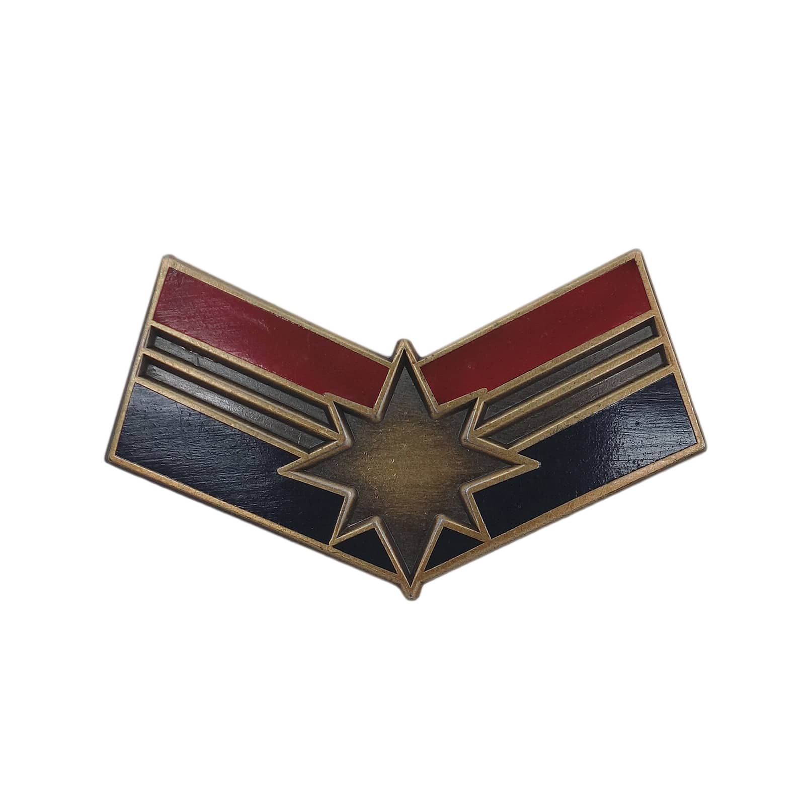 Captain Marvel Emblem ピンズ Mo Pins