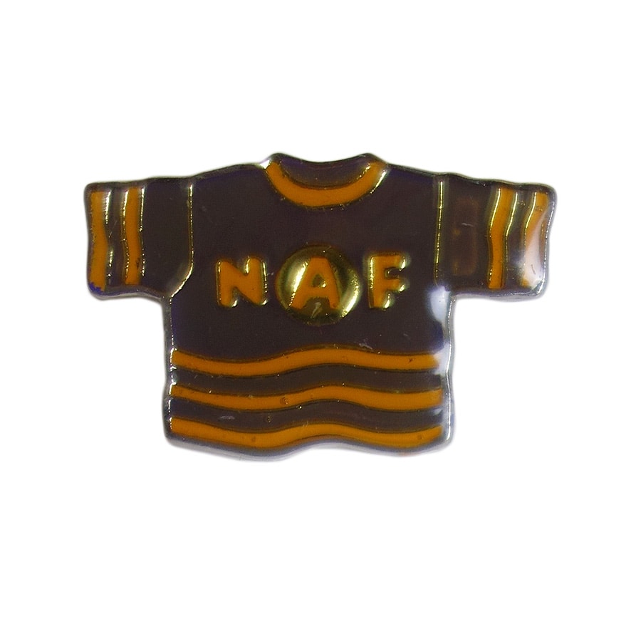 ピンズ NAF NAF スポーツTシャツ 留め具付き レトロ