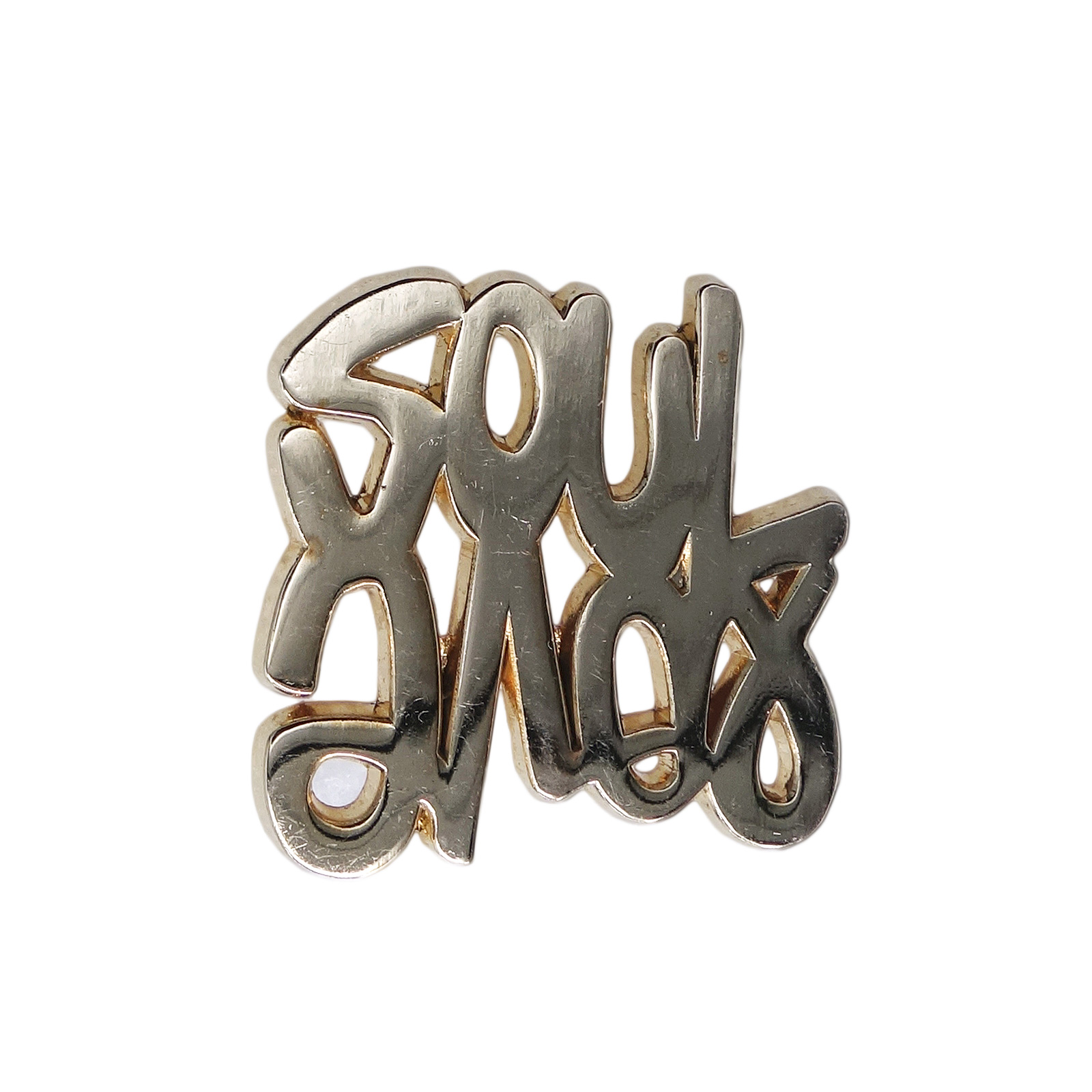 SOUL love  ピンズ 金色