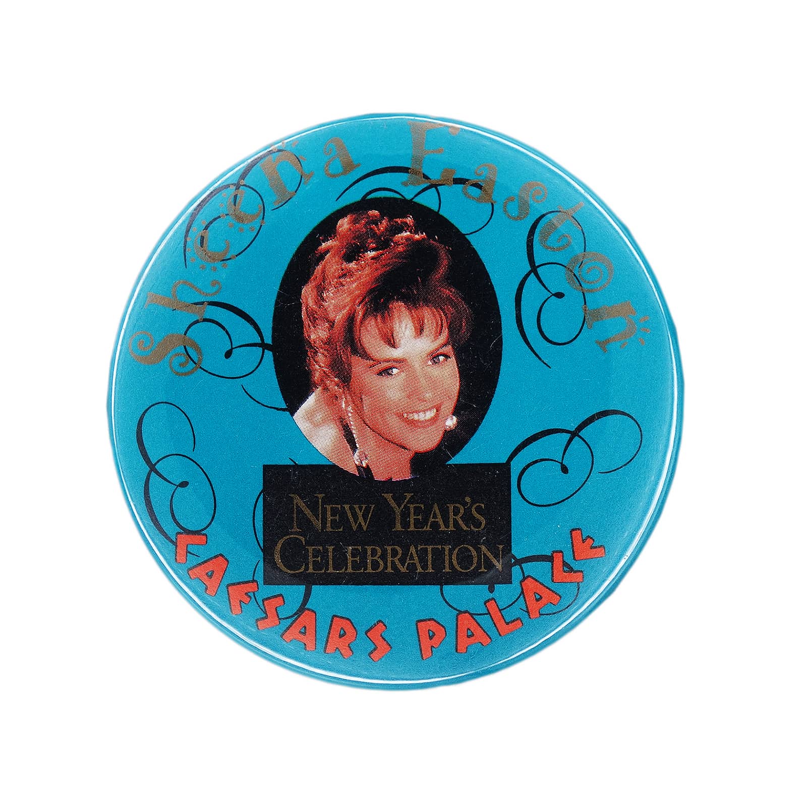 Sheena Easton シーナ・イーストン 缶バッジ 歌手 CAESARS PALACE