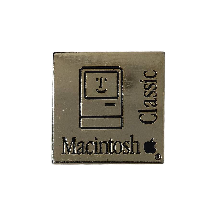 Macintosh アップル コンピュータ ピンズ Apple社 マッキントッシュ 留め具付き