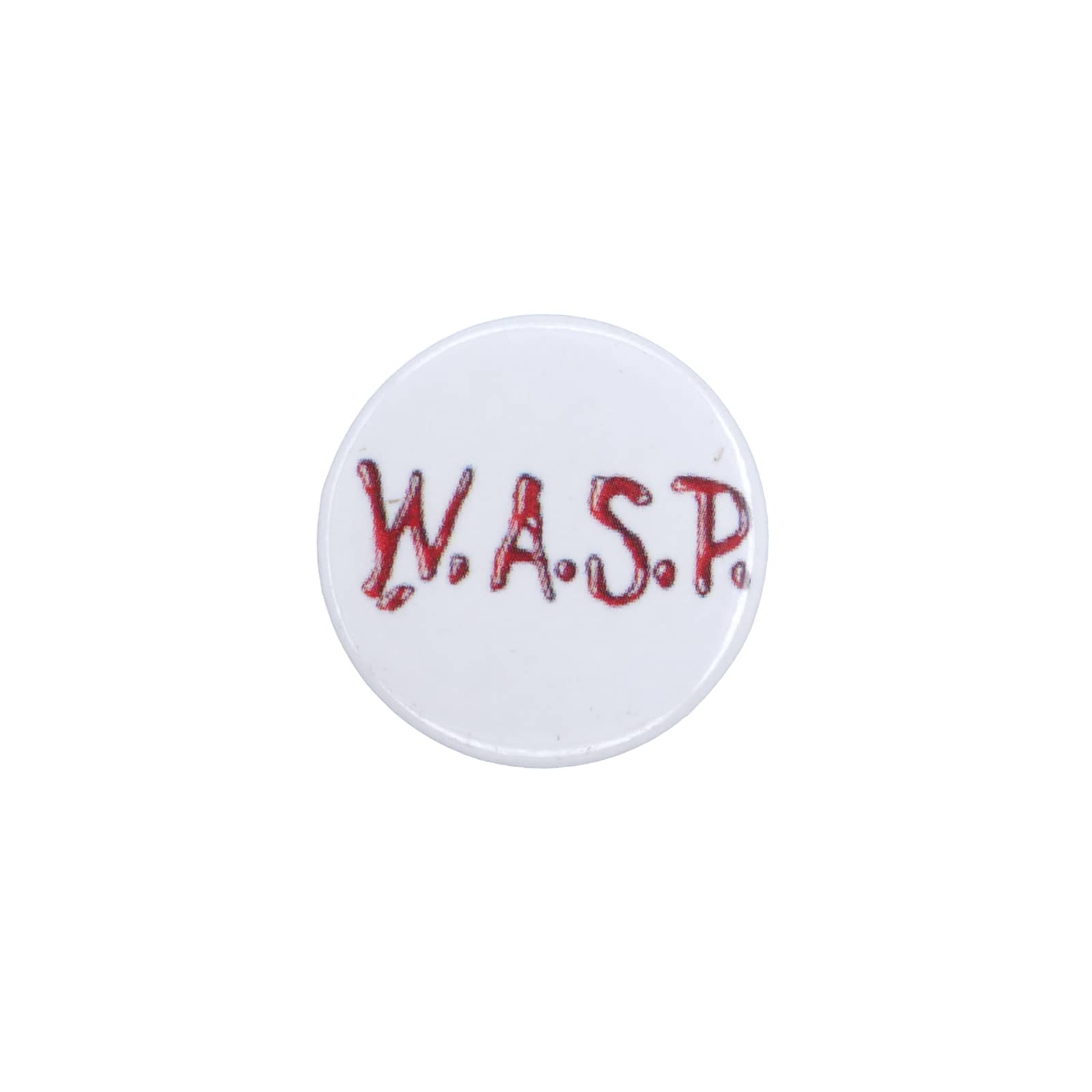 ヘヴィメタル・バンド W.A.S.P. 缶バッジ