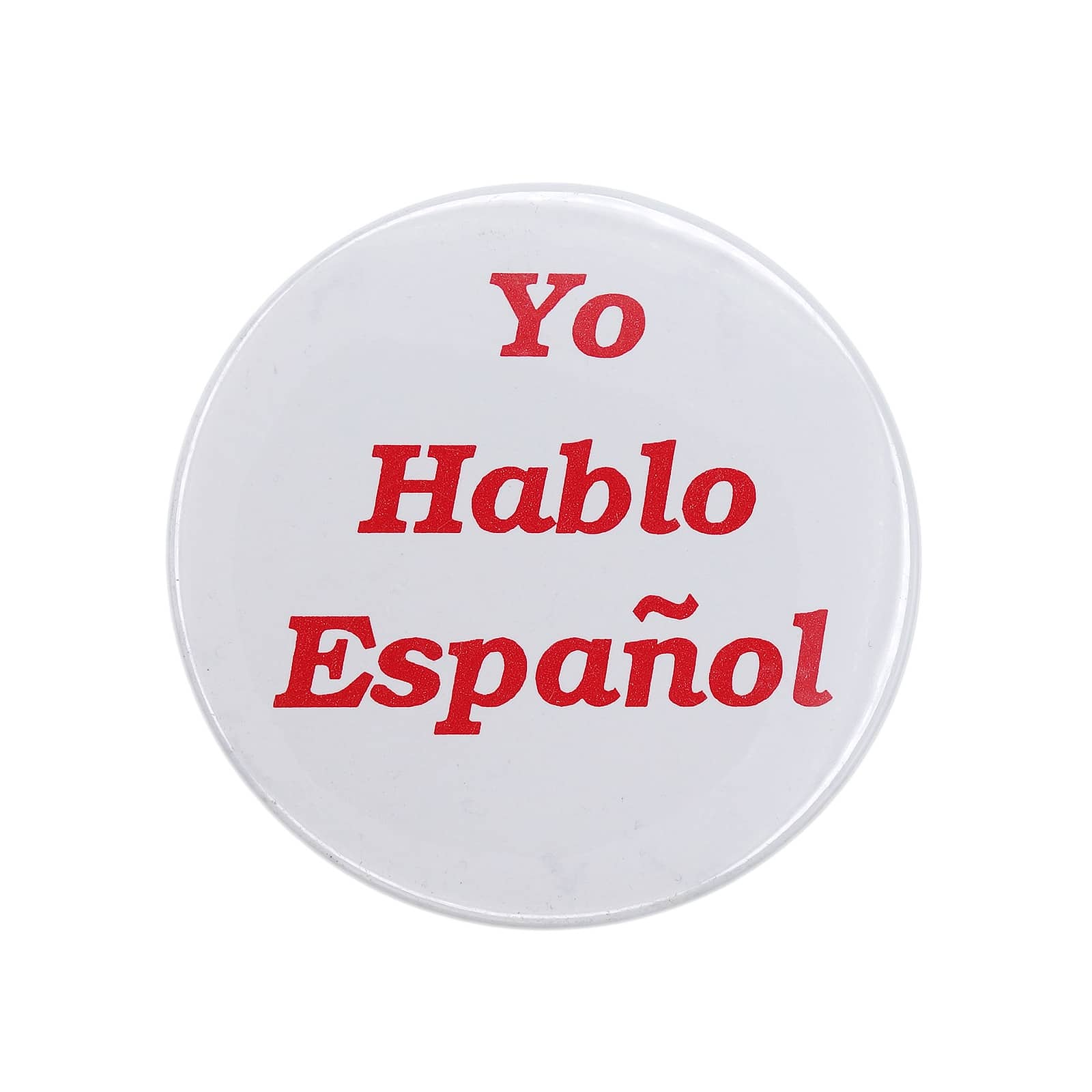 Yo Hablo Espanol 缶バッジ　スペイン語が話せます