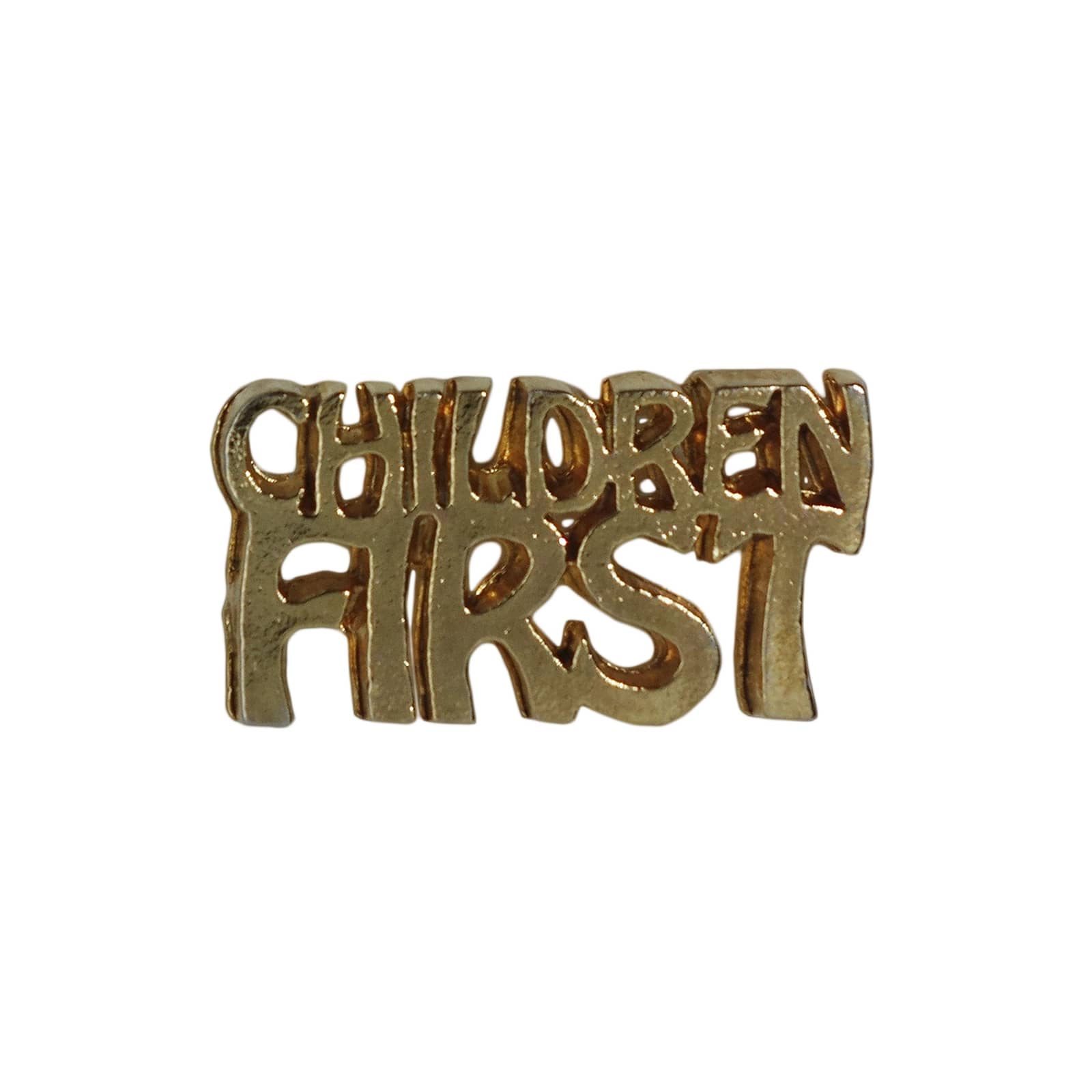 CHILDREN FIRST ピンズ 留め具付き