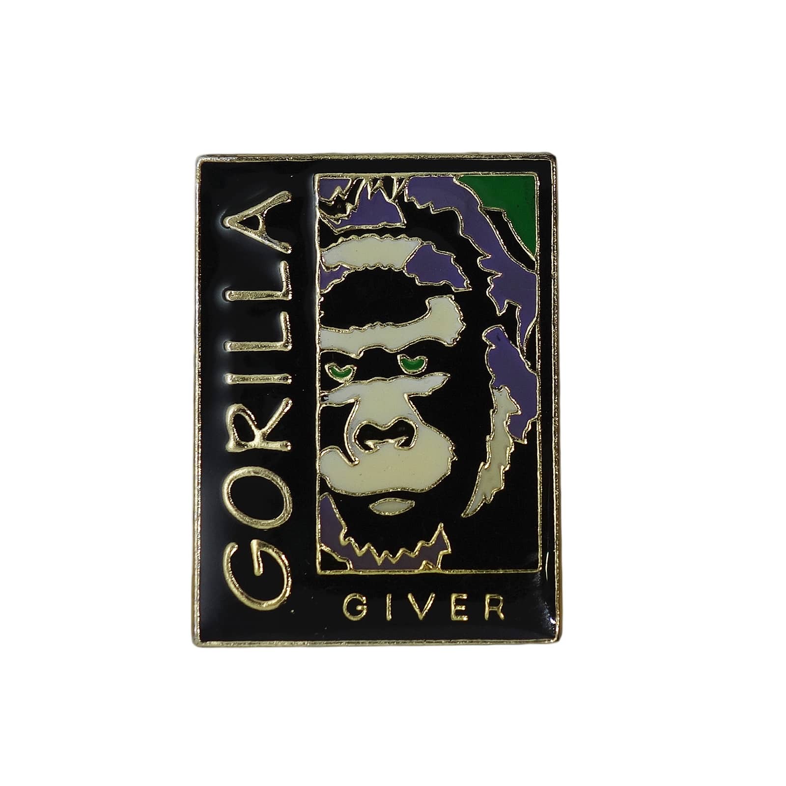 GORILLA ゴリラ GIVER ピンズ 留め具付き