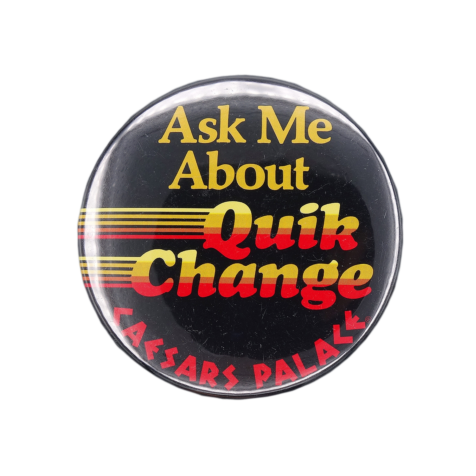 Ask Me About Quik Change 缶バッジ CAESARS PALACE