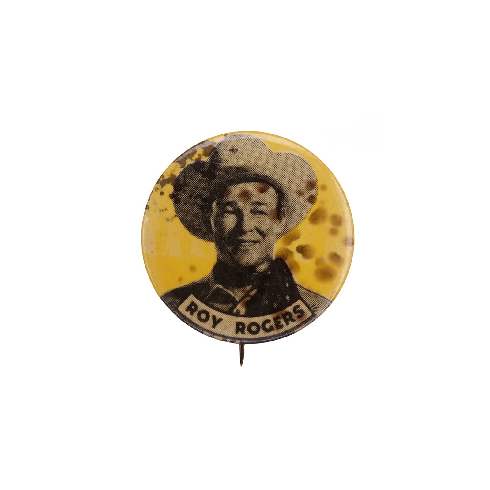 Roy Rogers ロイ・ロジャース ビンテージ 缶バッジ