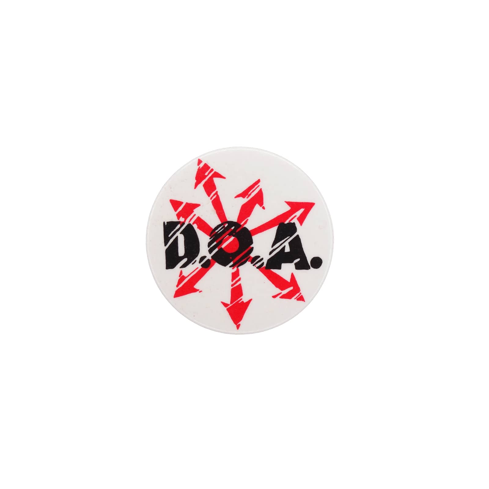 パンク・ロックバンド D.O.A. 缶バッジ