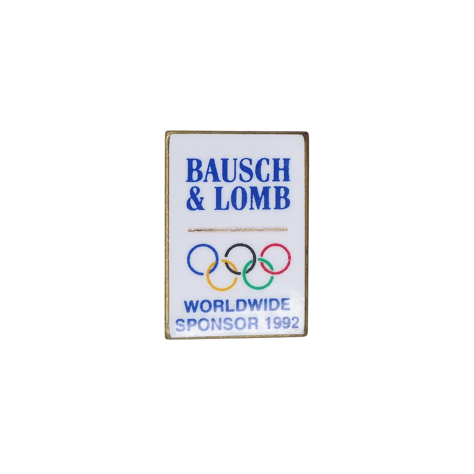BAUSCH & LOMB オリンピック スポンサー ピンズ 五輪