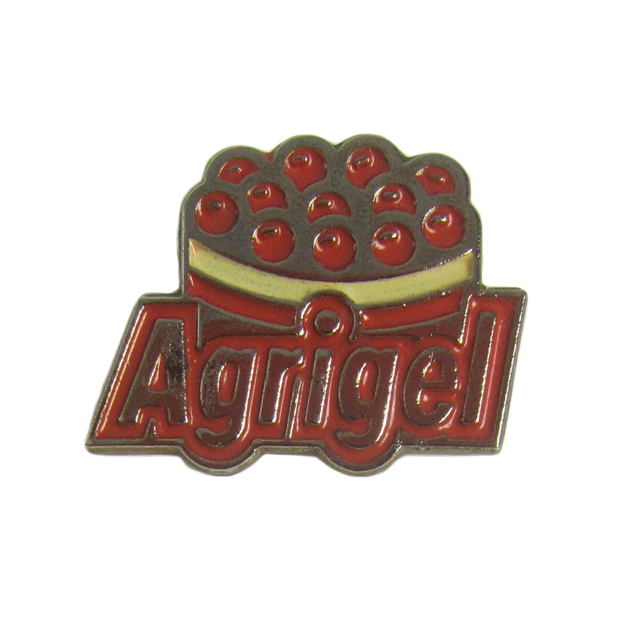 ピンズ Agrigel ケーキ 留め具付き ピンバッジ レトロ