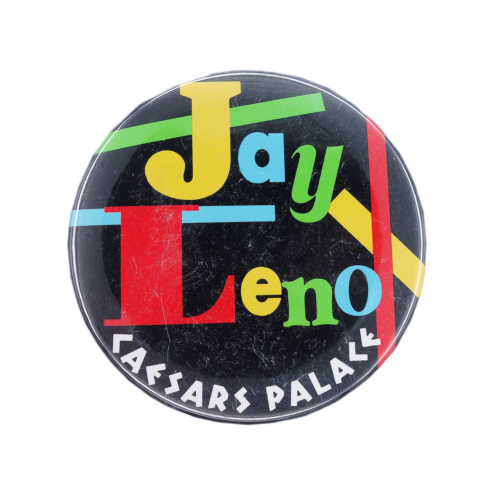Jay Leno  ジェイ・レノ 缶バッジ コメディアン CAESARS PALACE