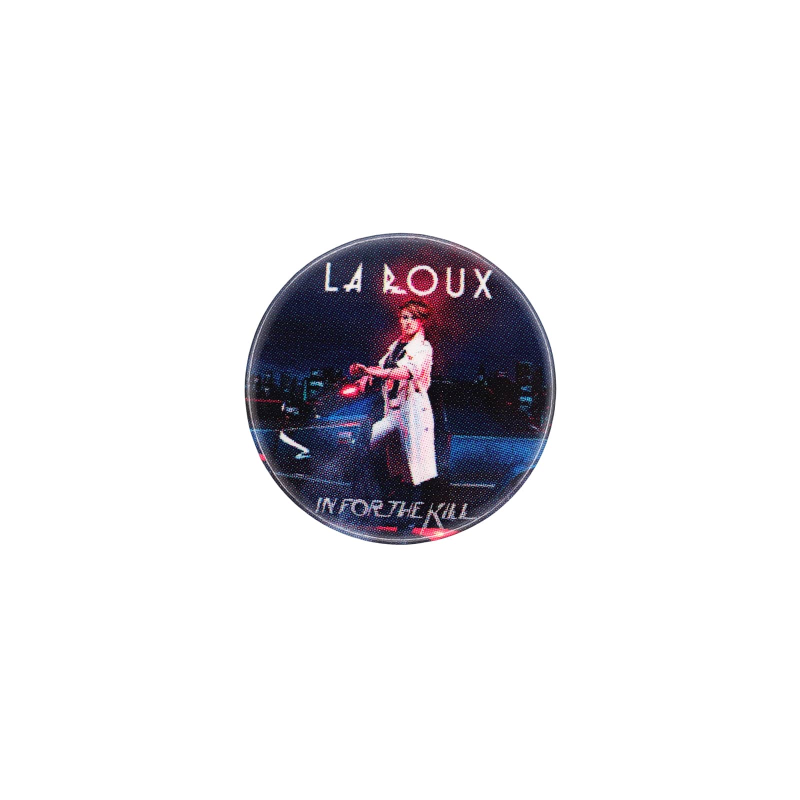 La Roux エレクトロ・ポップデュオ 缶バッチ バッジ　ラ・ルー