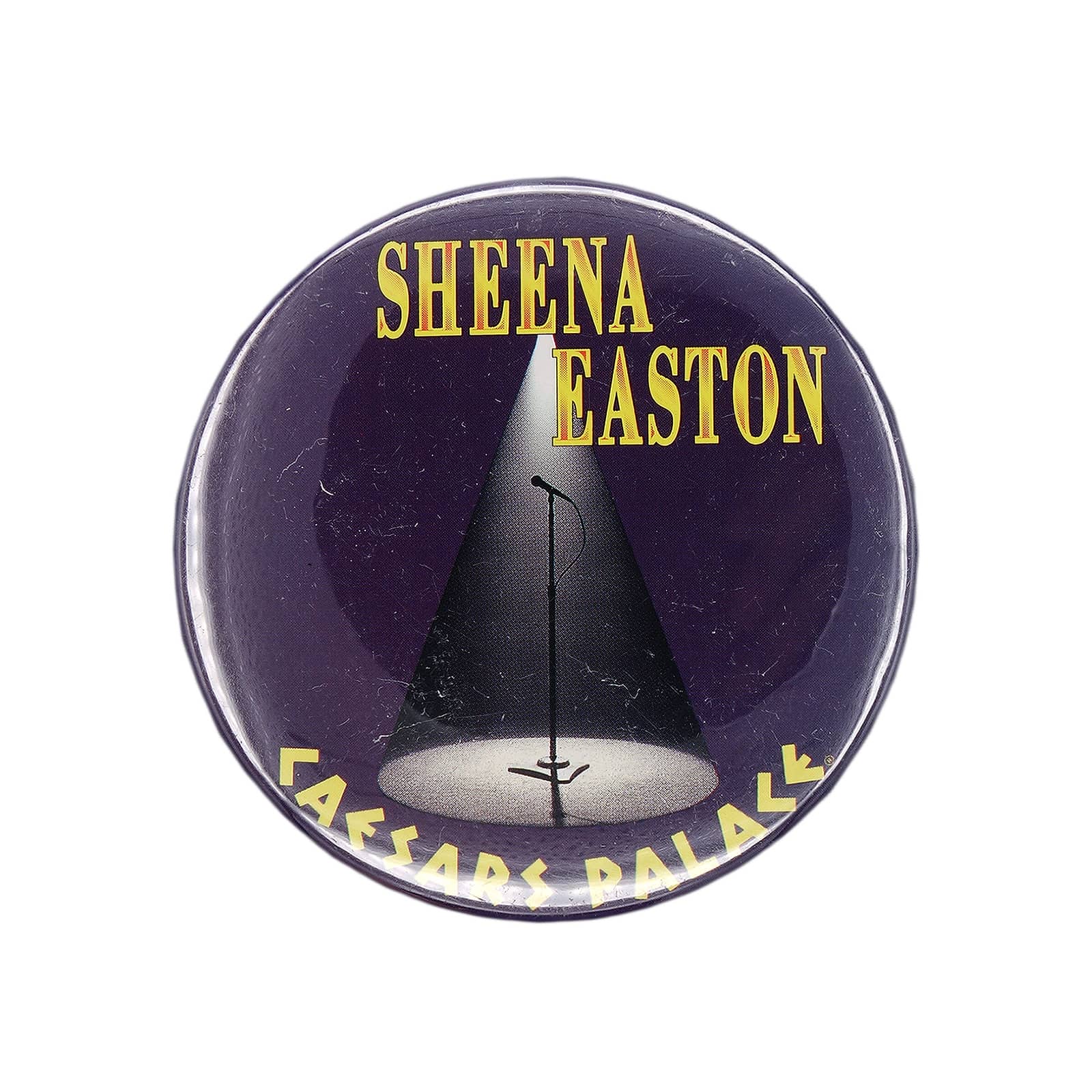 Sheena Easton シーナ・イーストン 缶バッジ 歌手 CAESARS PALACE