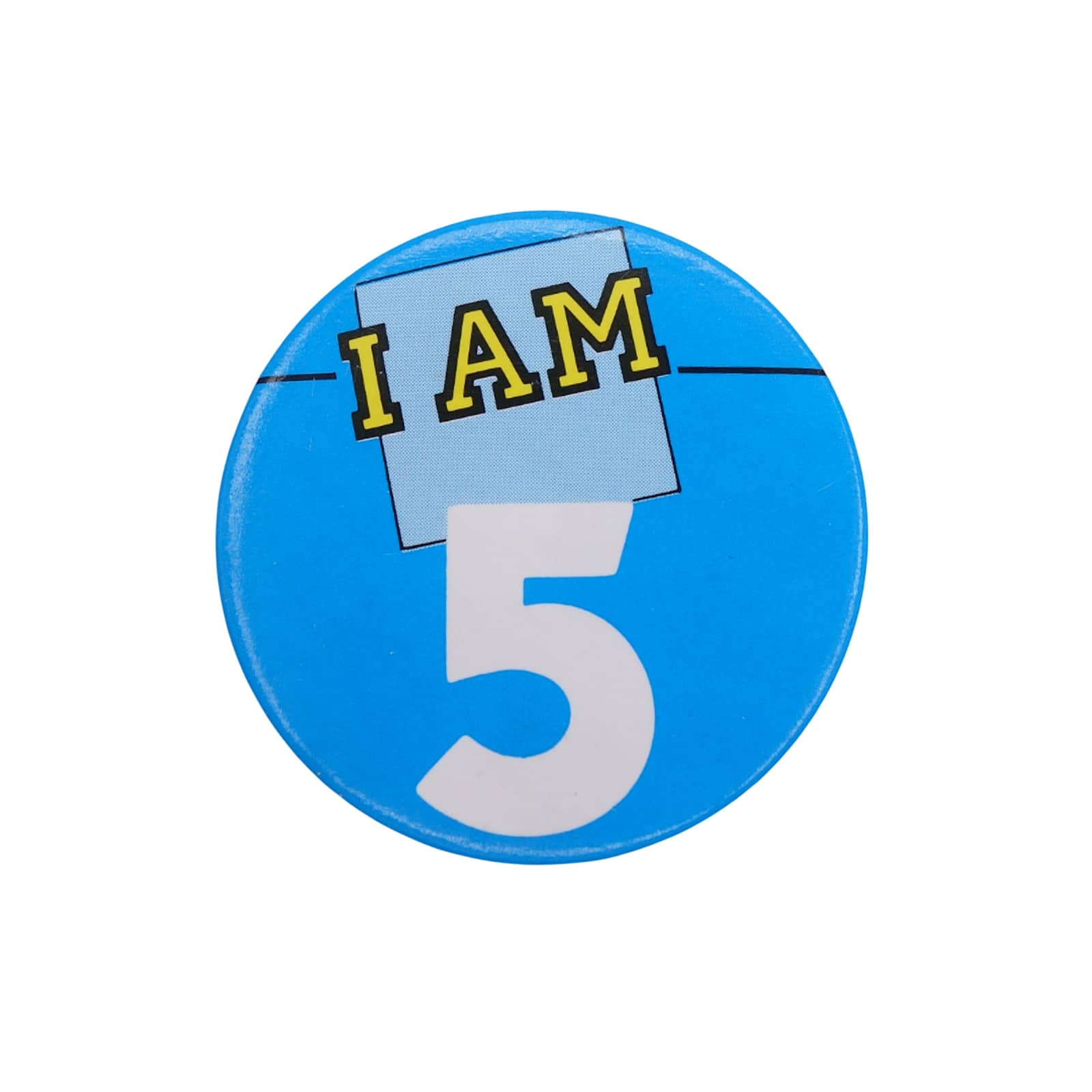 I AM 5 缶バッジ バッチ 5歳