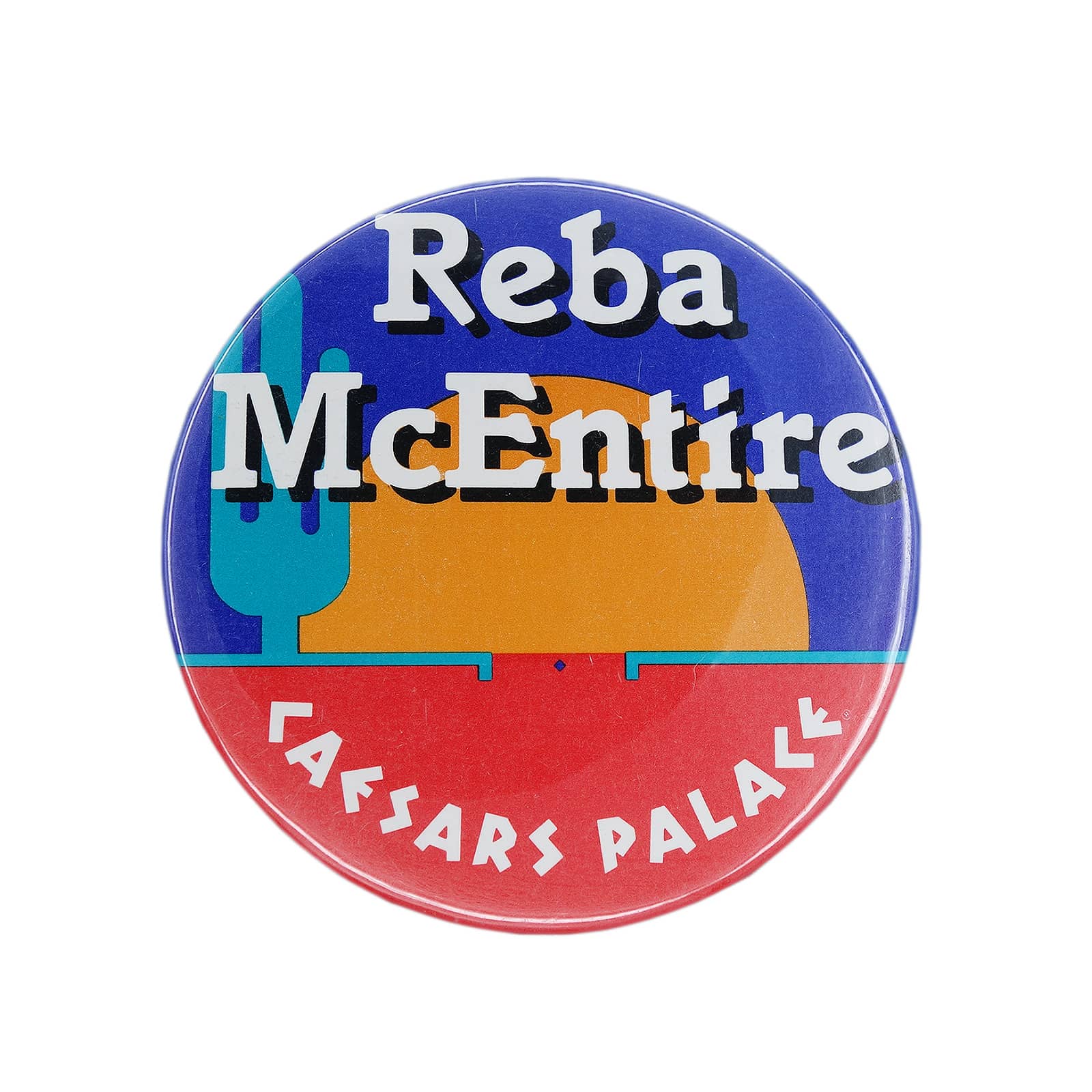 Reba McEntire リーバ・マッキンタイア 缶バッジ CAESARS PALACE