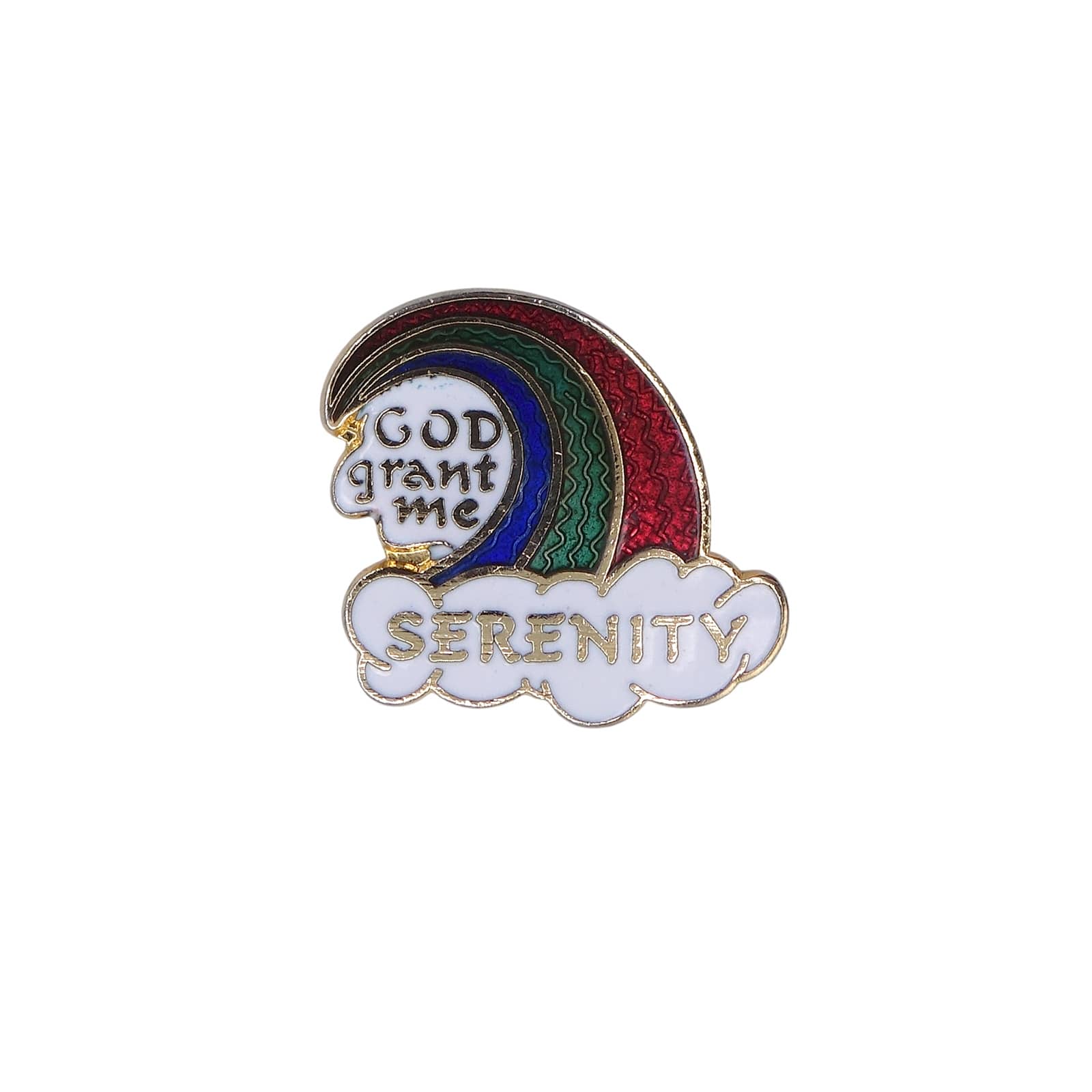 GOD grant me SERENITY ピンズ ニーバーの祈り