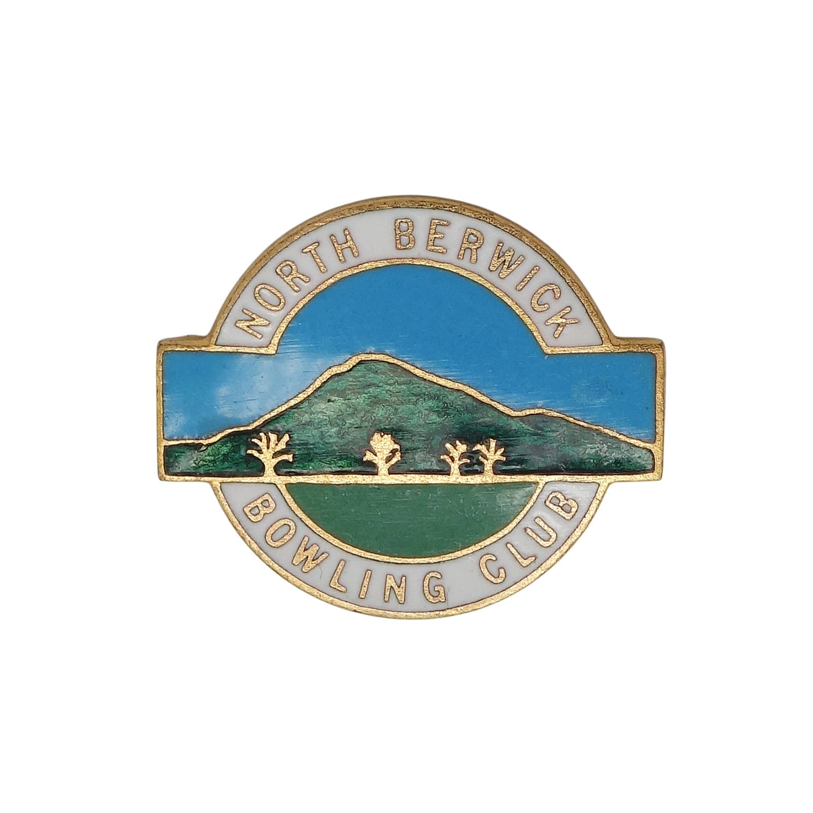 NORTH BERWICK BOWLING CLUB ピンバッジ バッチ 英国 ローンボウルズクラブ