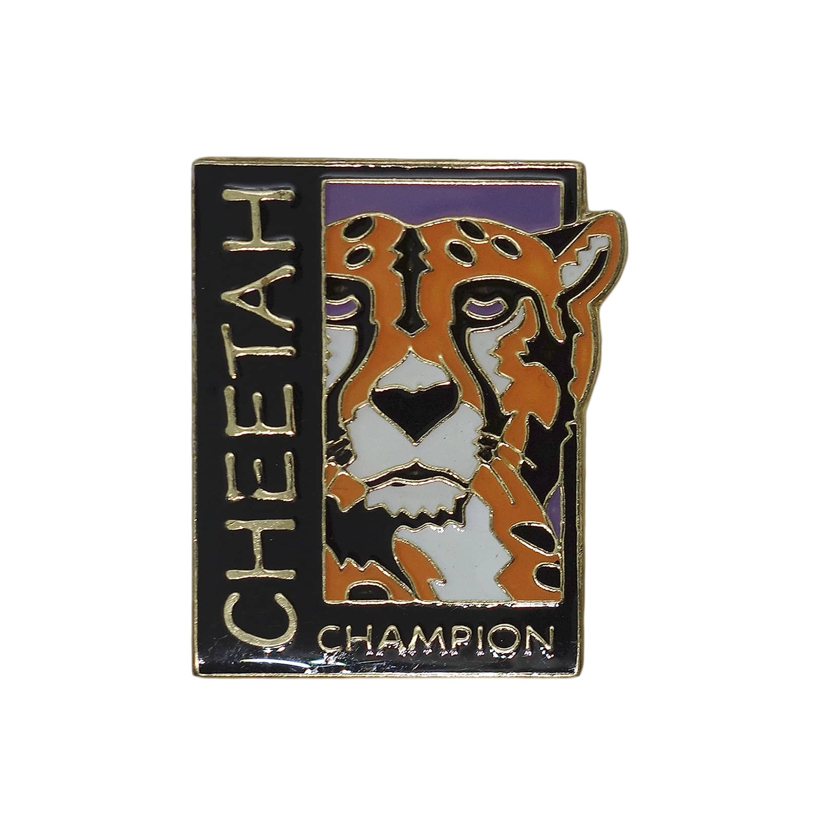 CHEETAH チーター CHAMPION ピンズ 留め具付き