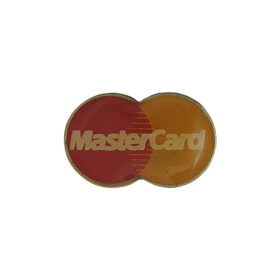 MasterCard クレジットカード ロゴ ピンズ マスターカード 留め具付き