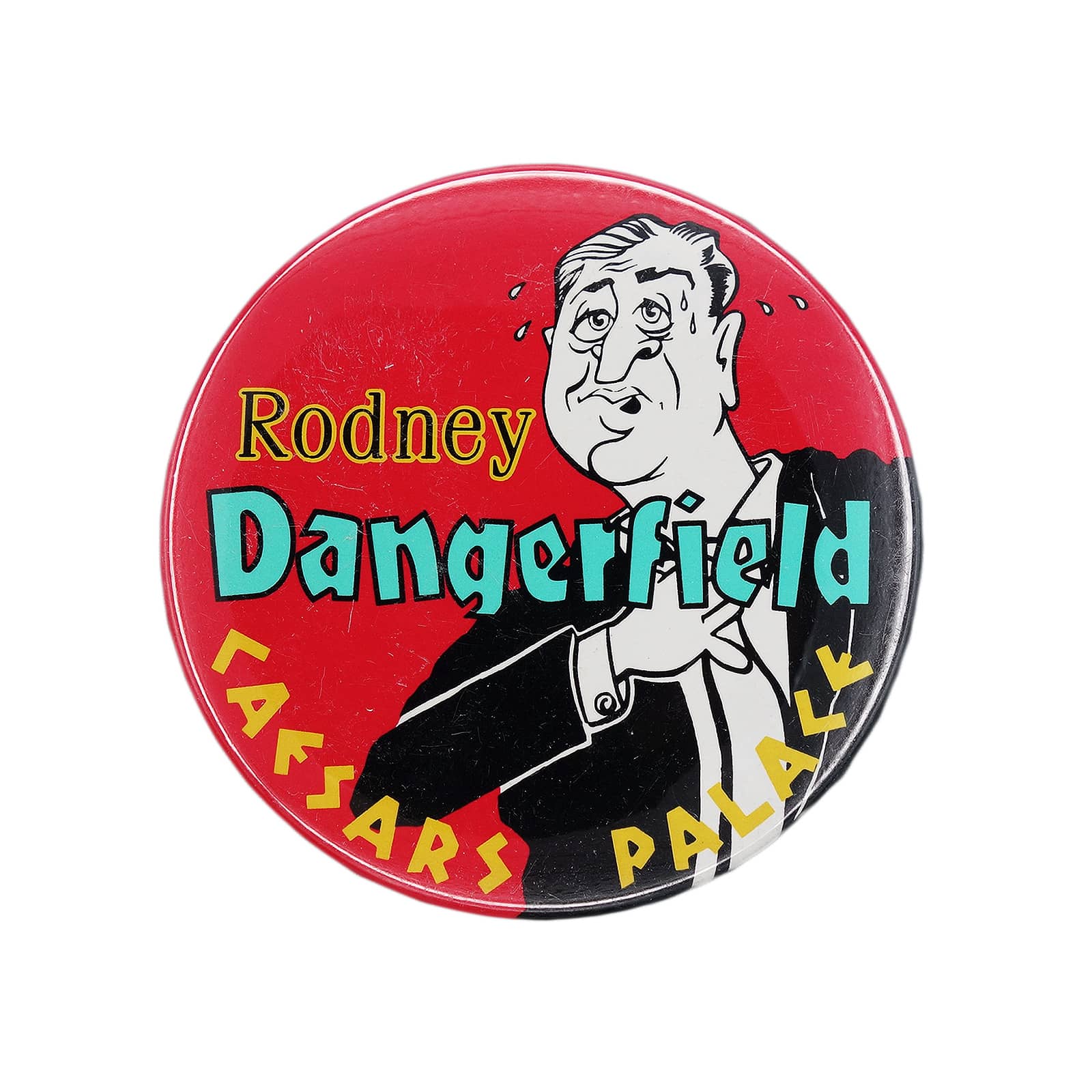 Rodney Dangerfield ロドニー・デンジャーフィールド 缶バッジ コメディアン