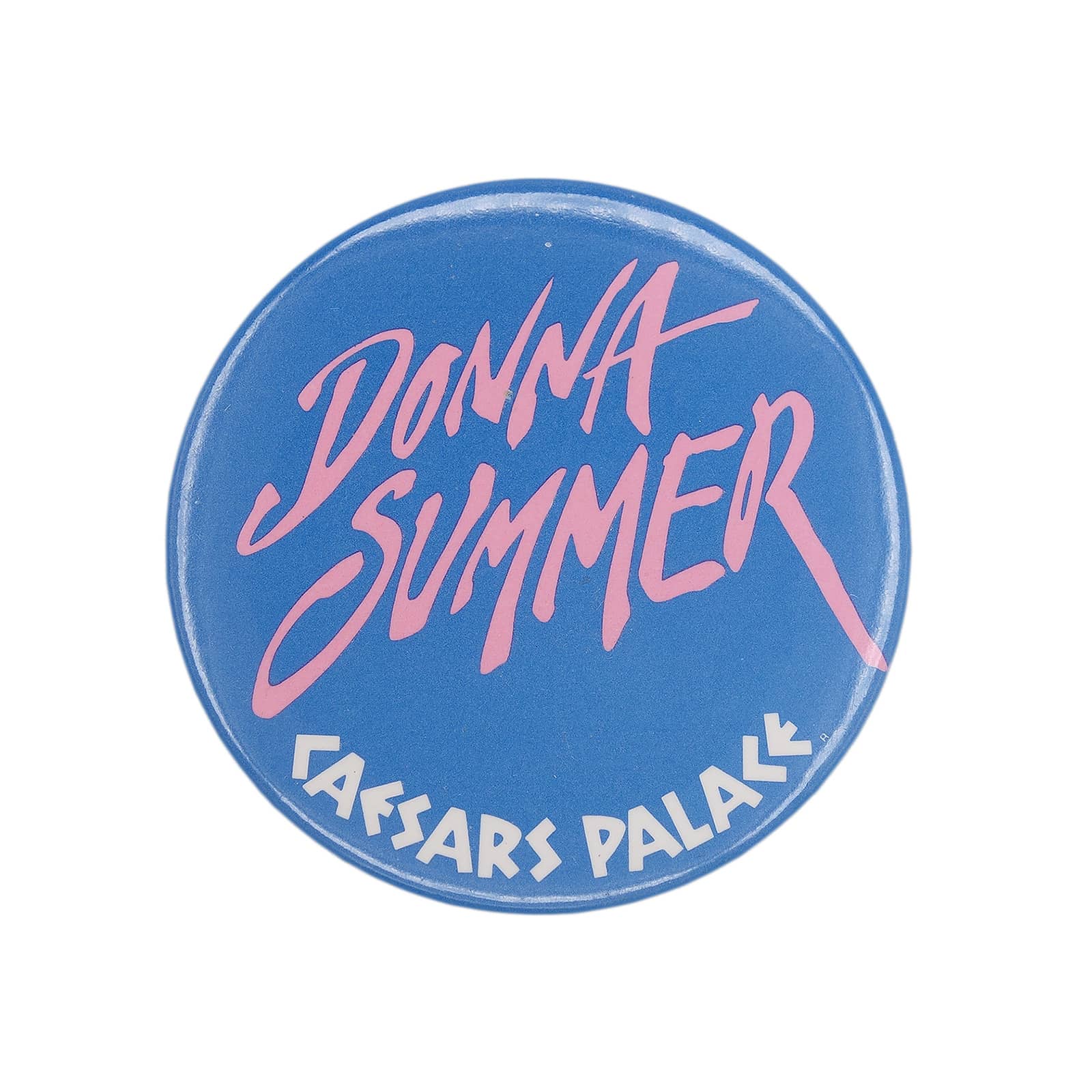 Donna Summer ドナ・サマー 缶バッジ 歌手 CAESARS PALACE
