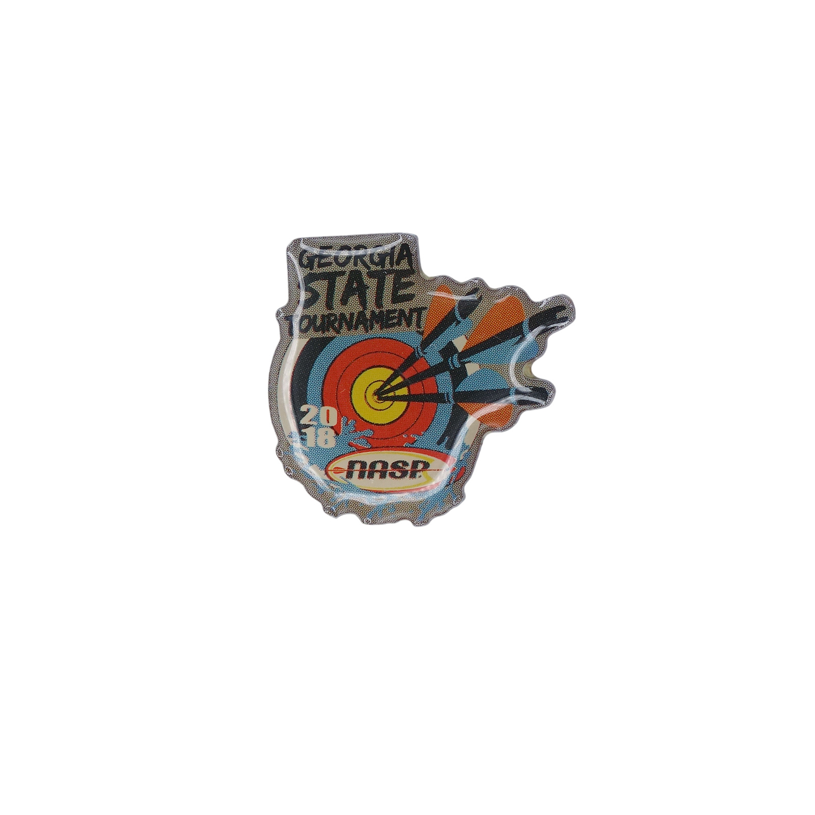 NASP Georgia State Tournament 2018 アーチェリー大会 ピンズ