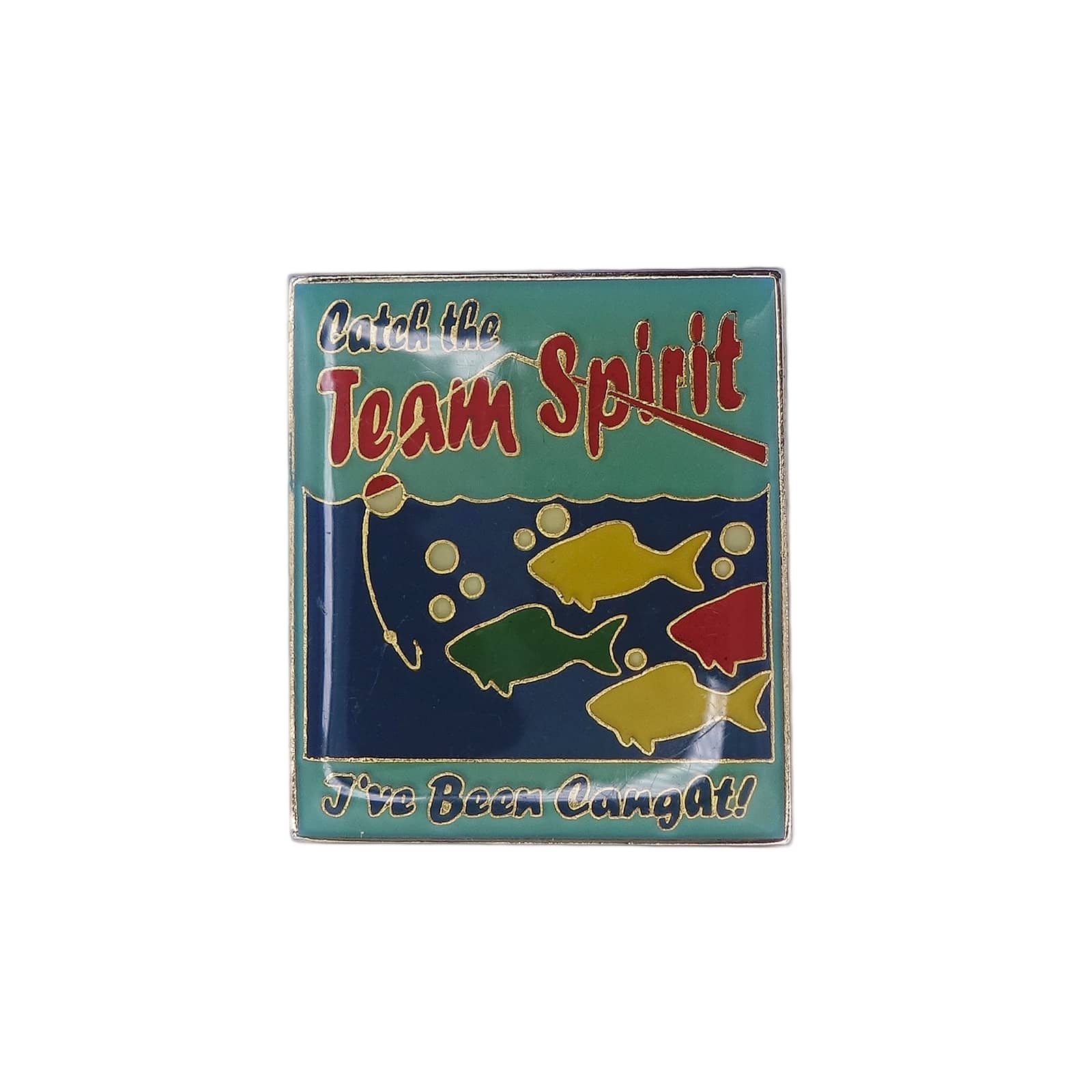 Catch the Team Spirit ピンズ I've Been Cangat!